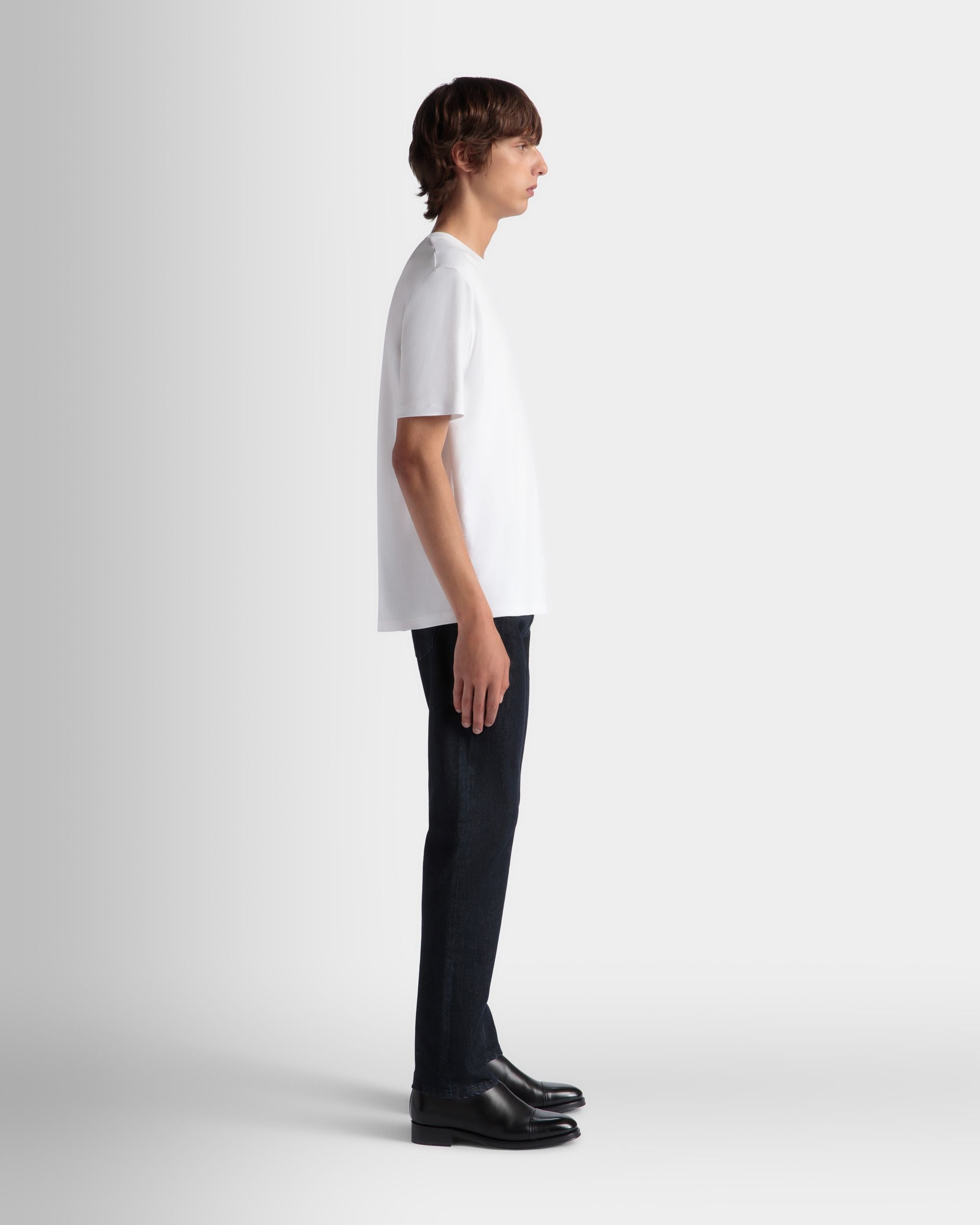 Bally Global - Camiseta Adrien Brody Travel Collection De Algodón Blanco - Blanco
