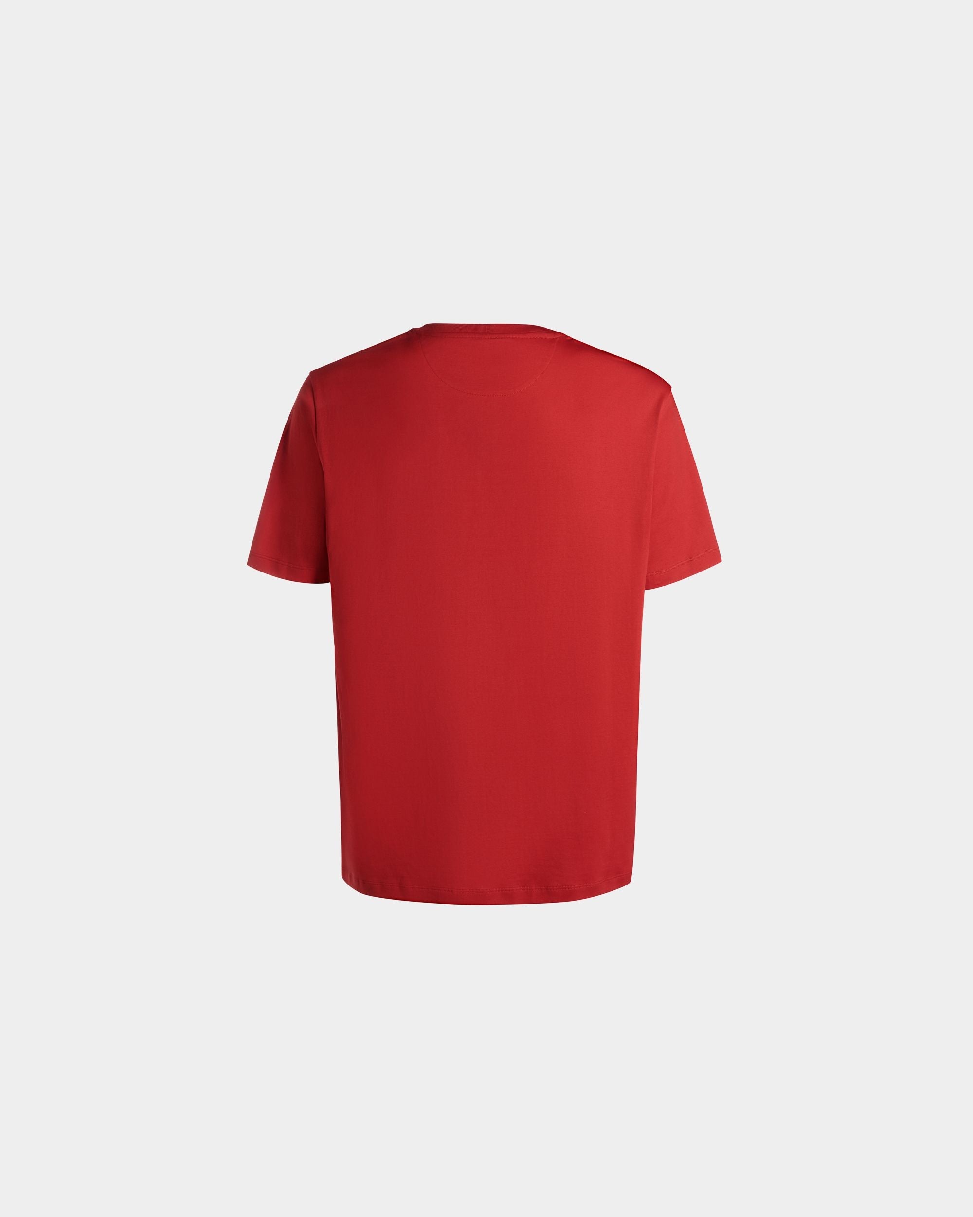Bally Global - Camiseta Con Estampado Mountain Flower De Algodón Candy Red - Rojo