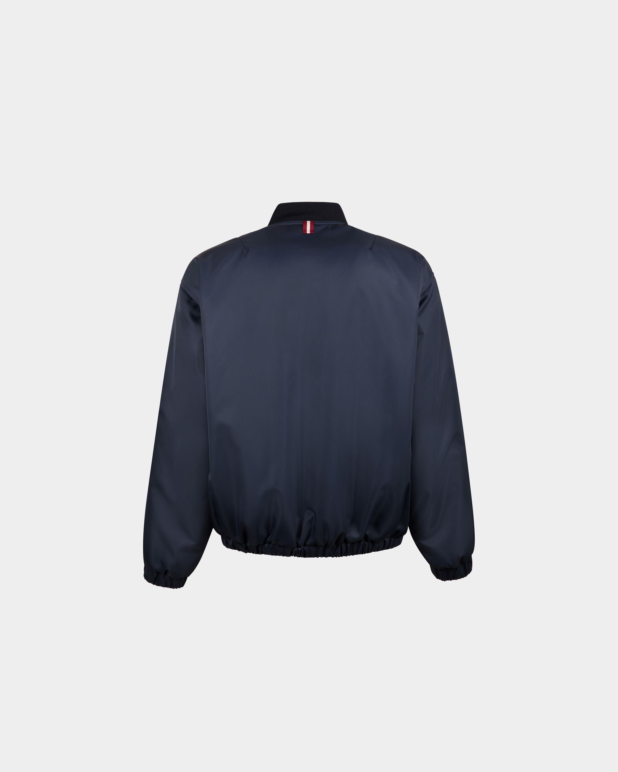 Bally Global - Bomber in Dark Blue Nylon - Blue
