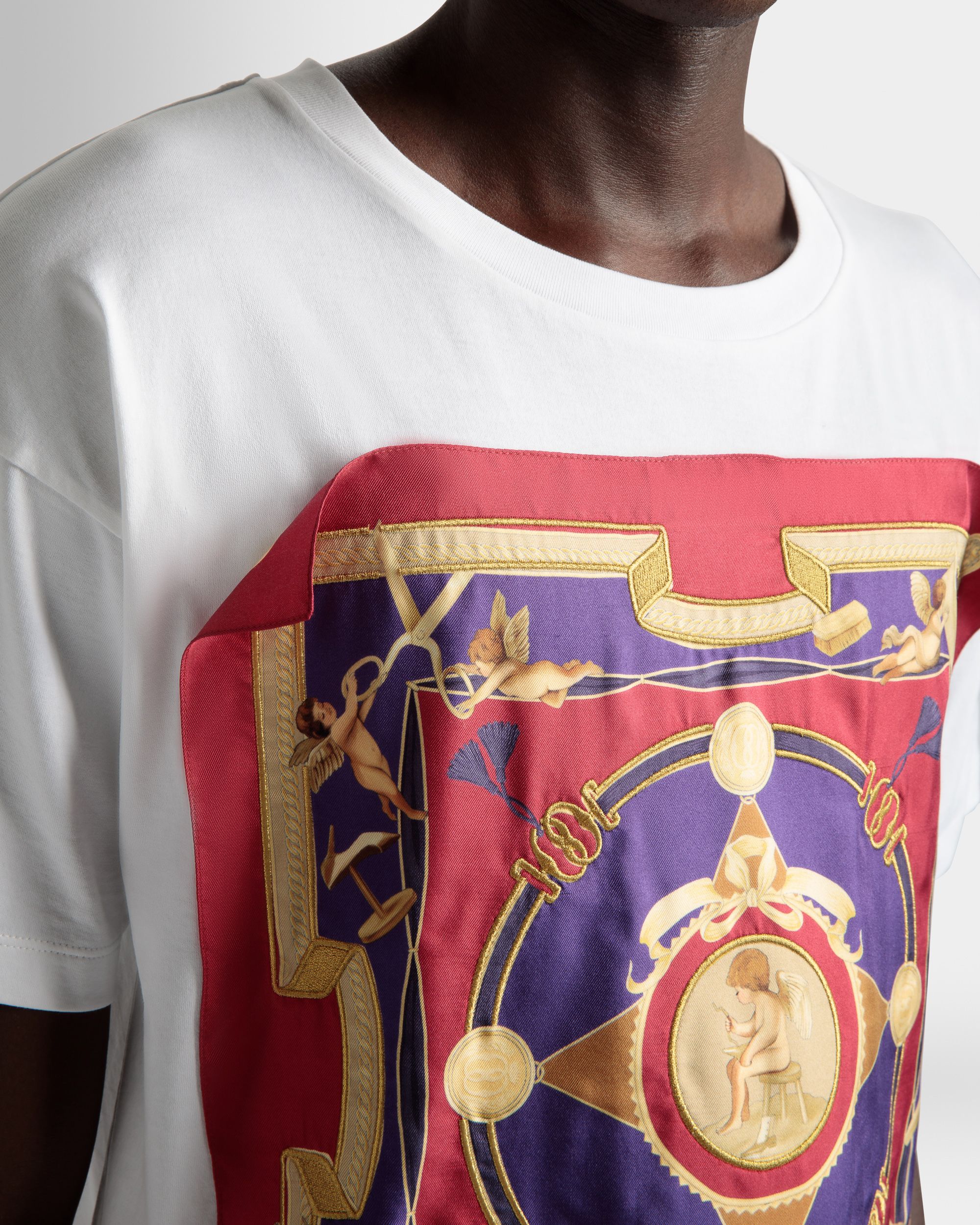 Bally Global - Printed T-Shirt In White Cotton - White