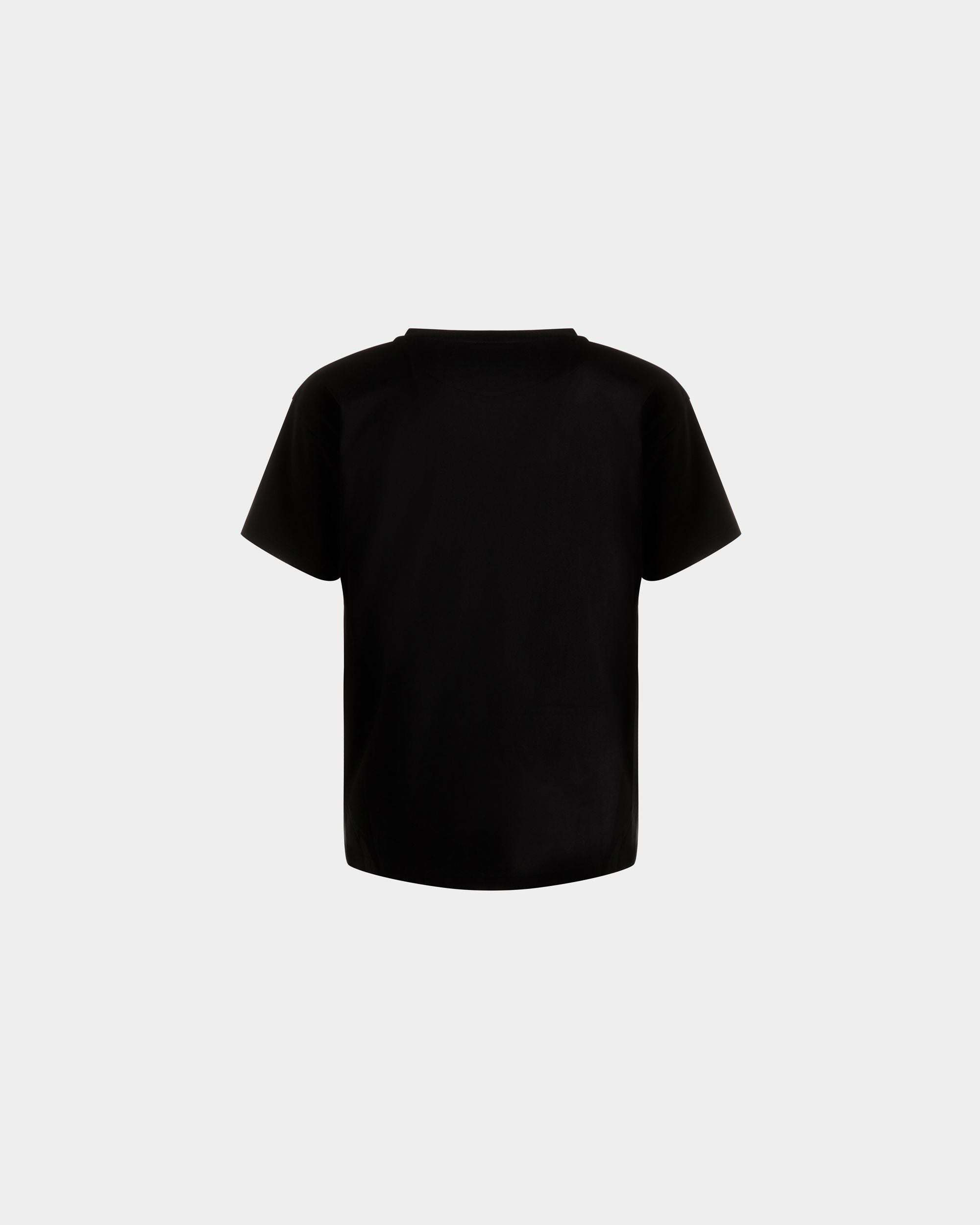 Bally Global - Cutsew T-Shirt In Black Cotton - Black