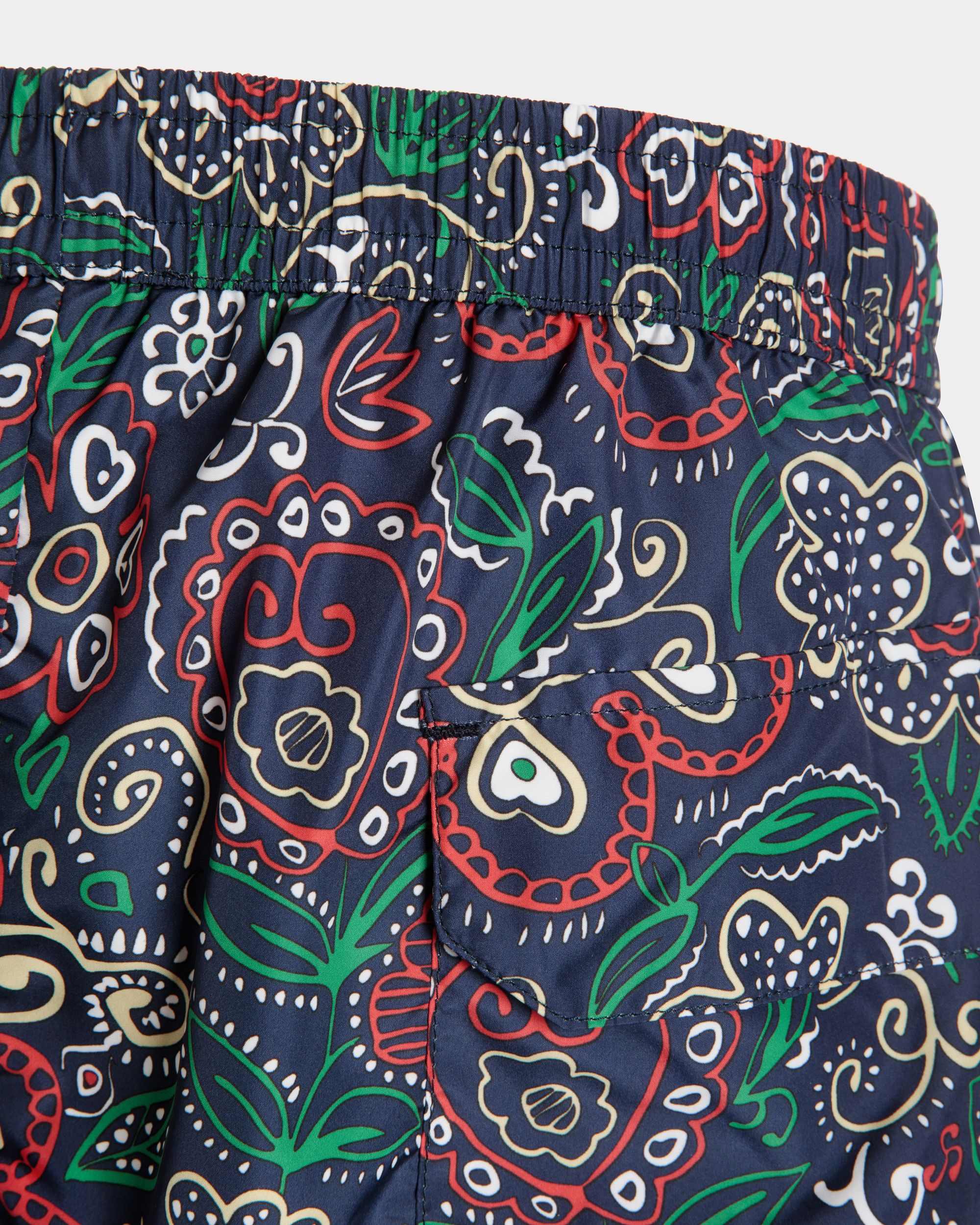 Bally Global - Swim Trunks in Multicolor Printed Fabric - Multicolor