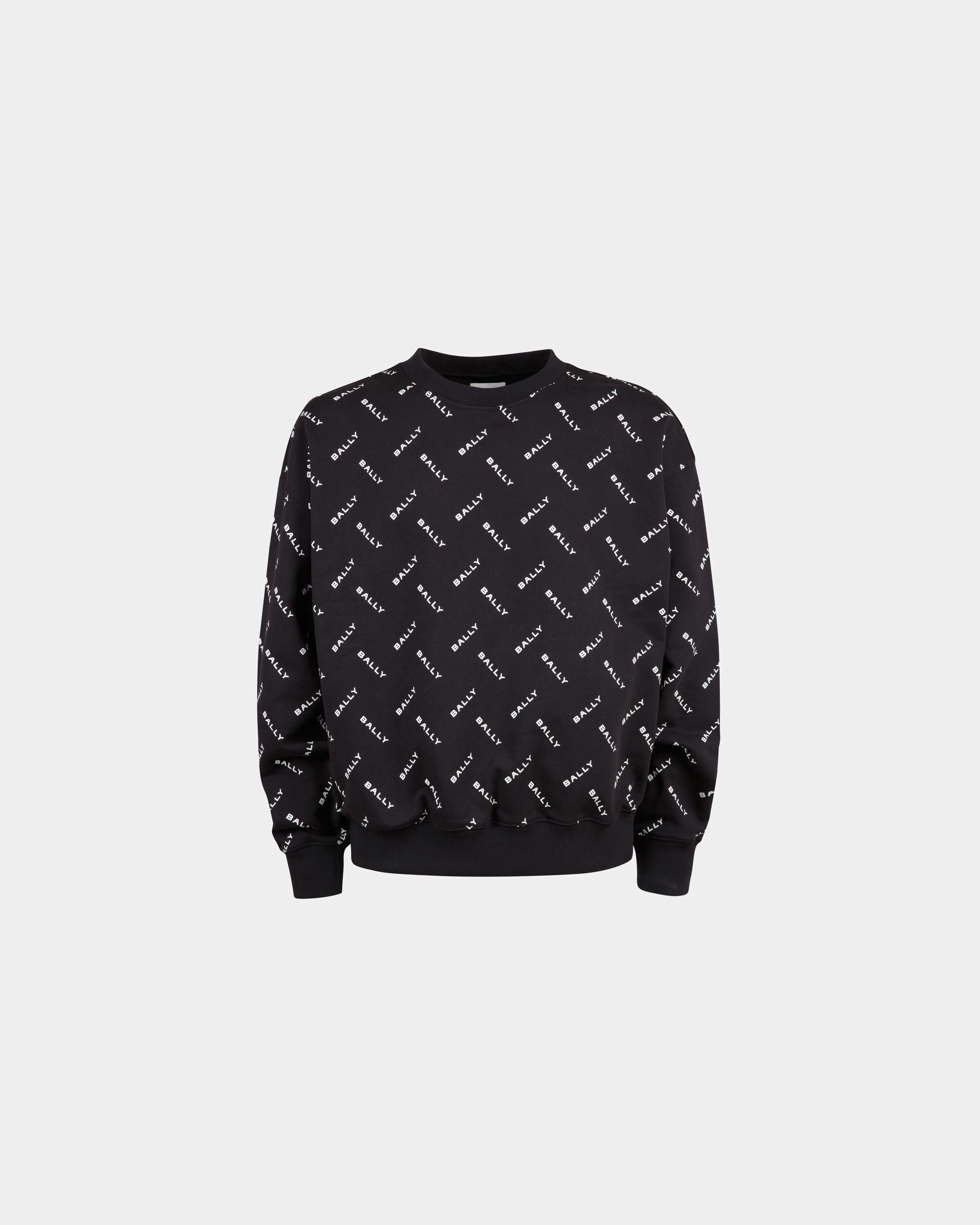 Bally Global - Sweatshirt In Dark Blue Cotton - Blue