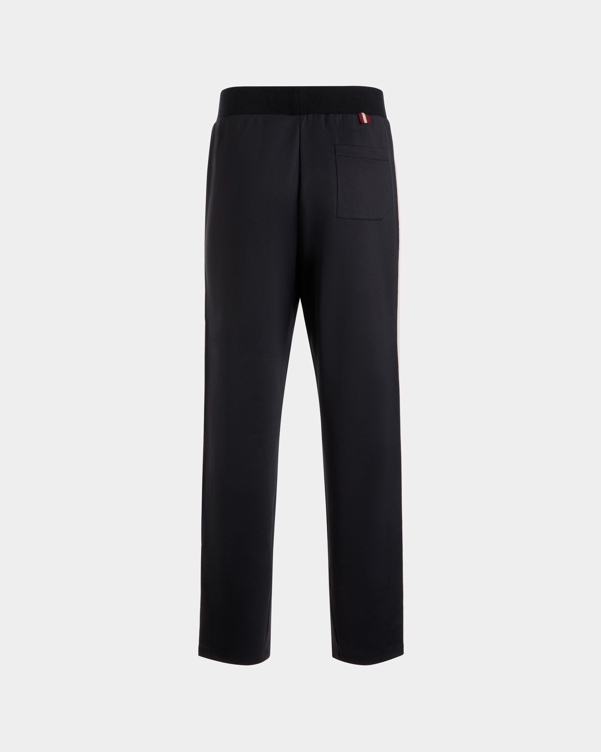 Bally Global - Sweatpants in Navy Blue Cotton Blend - Blue