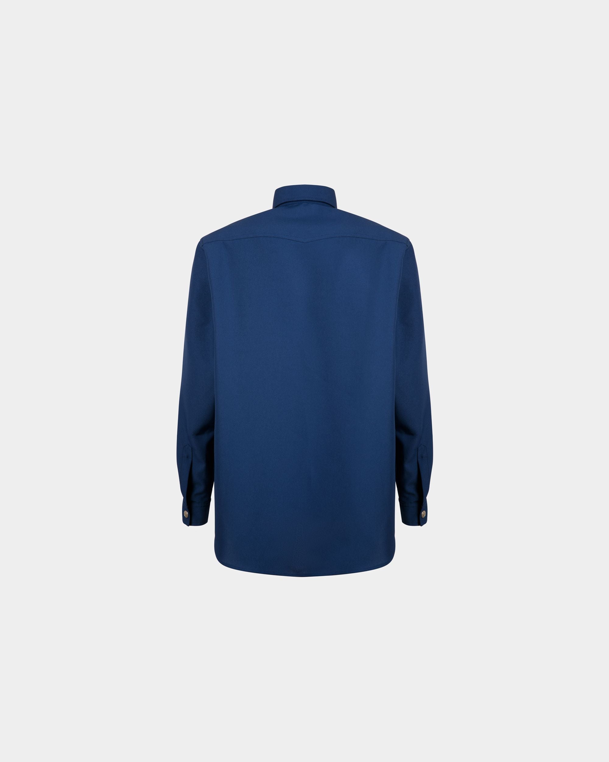 Bally Global - Shirt In Dark Blue - Blue
