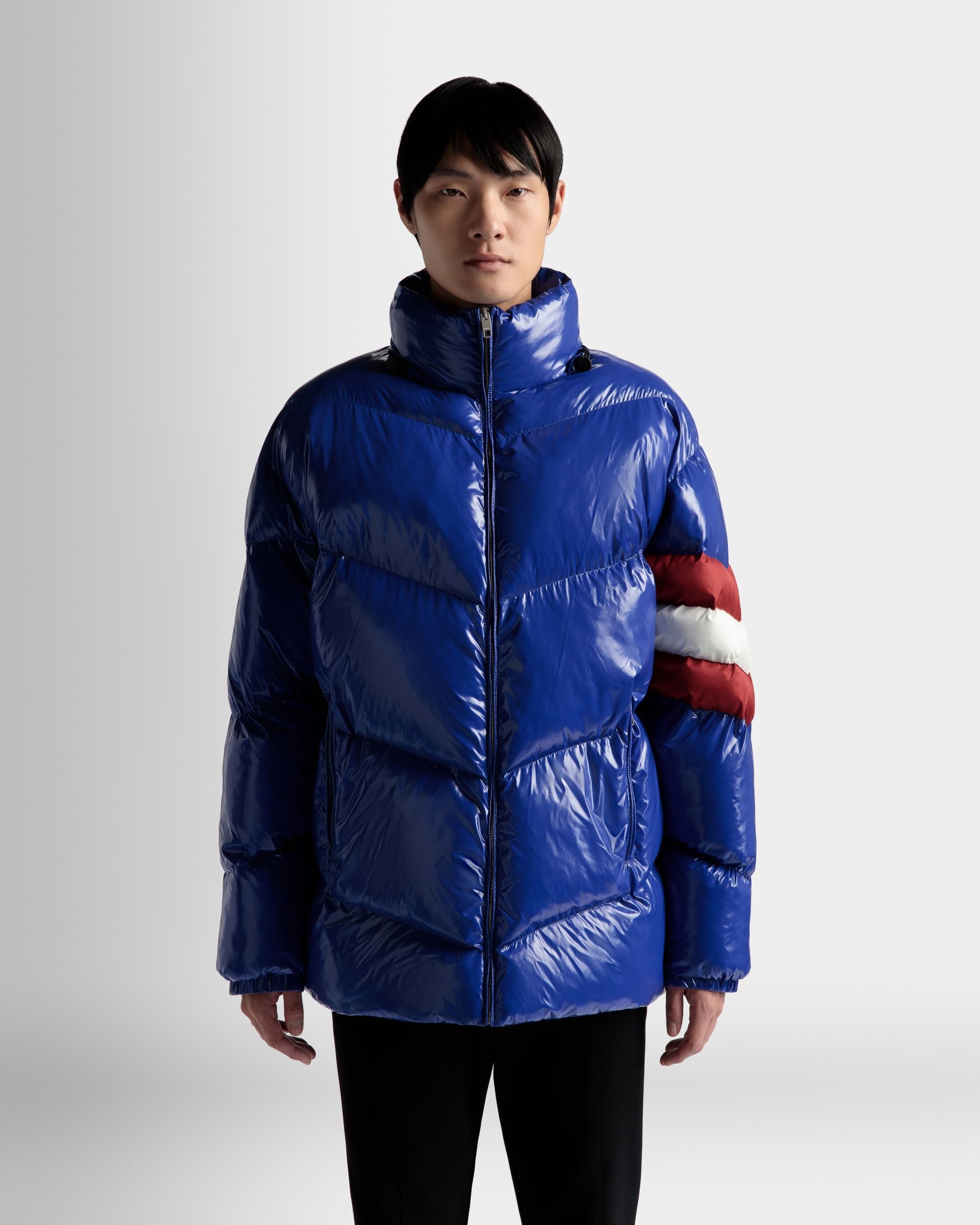 Bally Global - Puffer Jacket In Blue - Blue