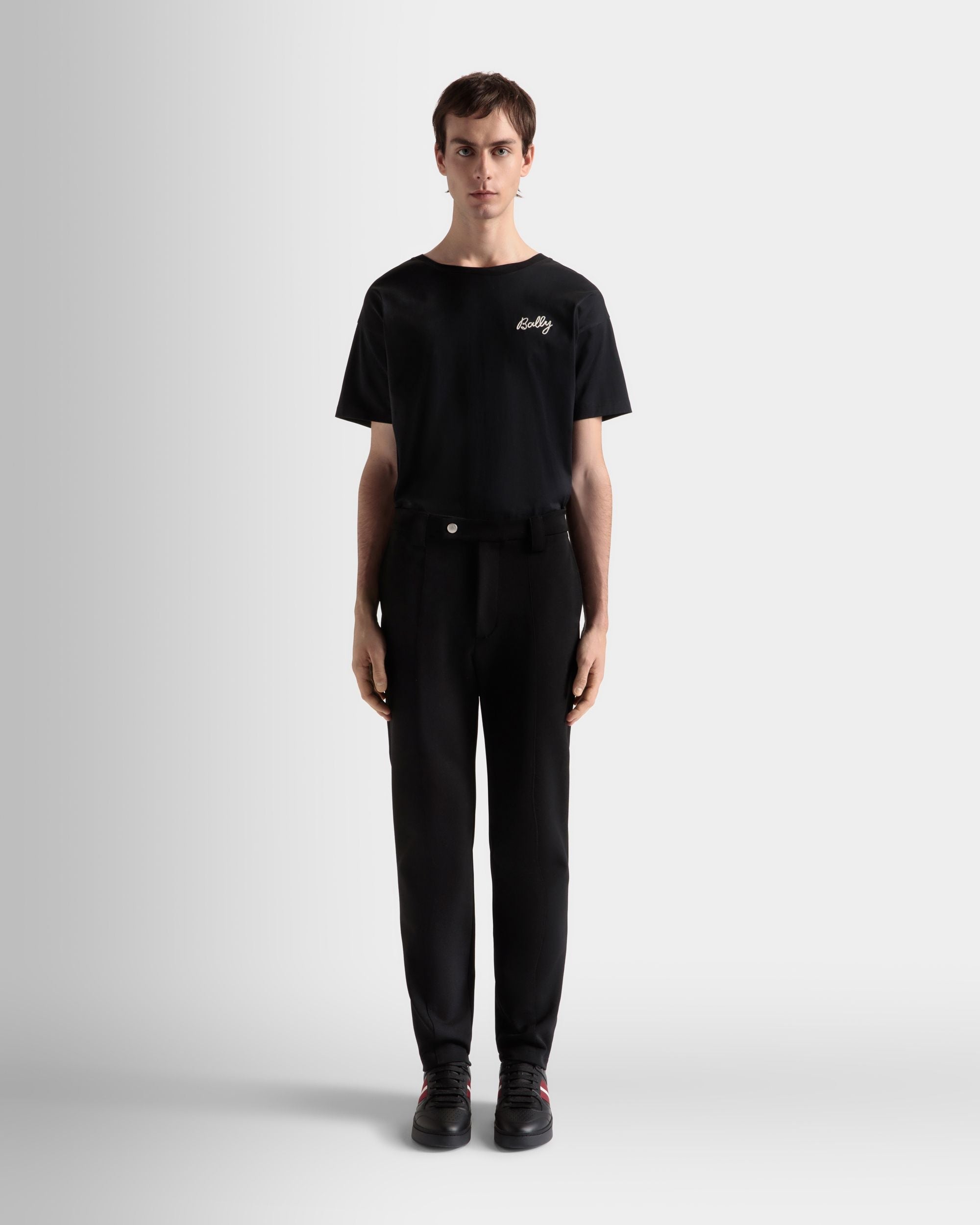 Bally Global - Pants In Black - Negro