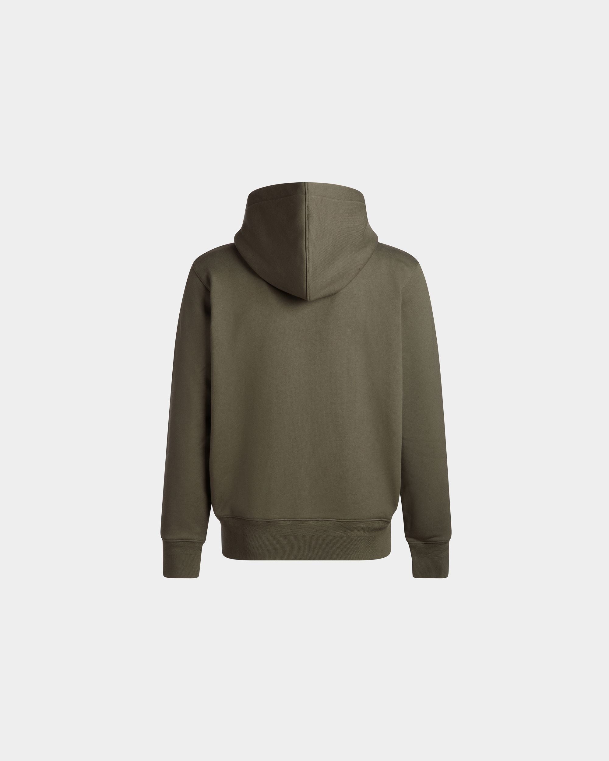 Bally Global - Sudadera Con Capucha Adrien Brody Travel Collection De Mezcla De Cachemira Olive Green - Verde