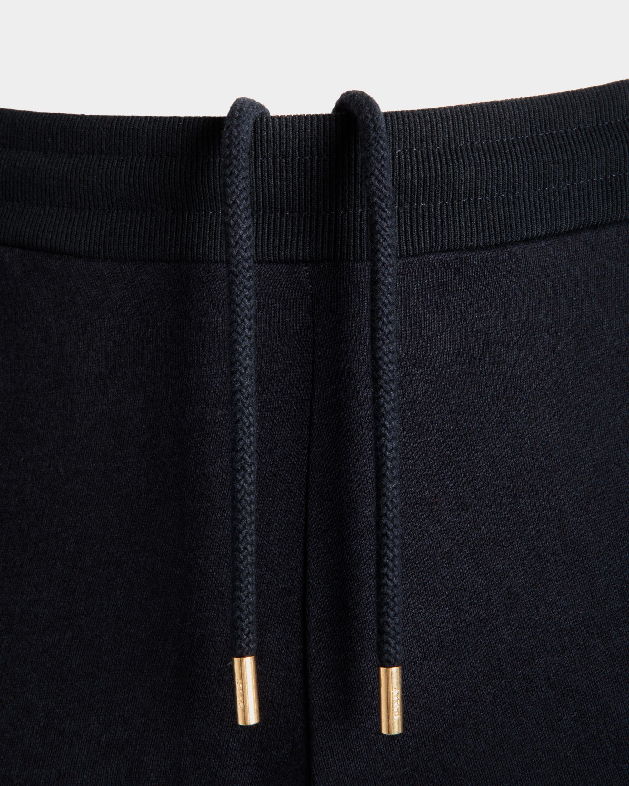 Bally Global - Pantalón De Chándal Adrien Brody Travel Collection De Mezcla De Cachemira Navy Blue - Azul
