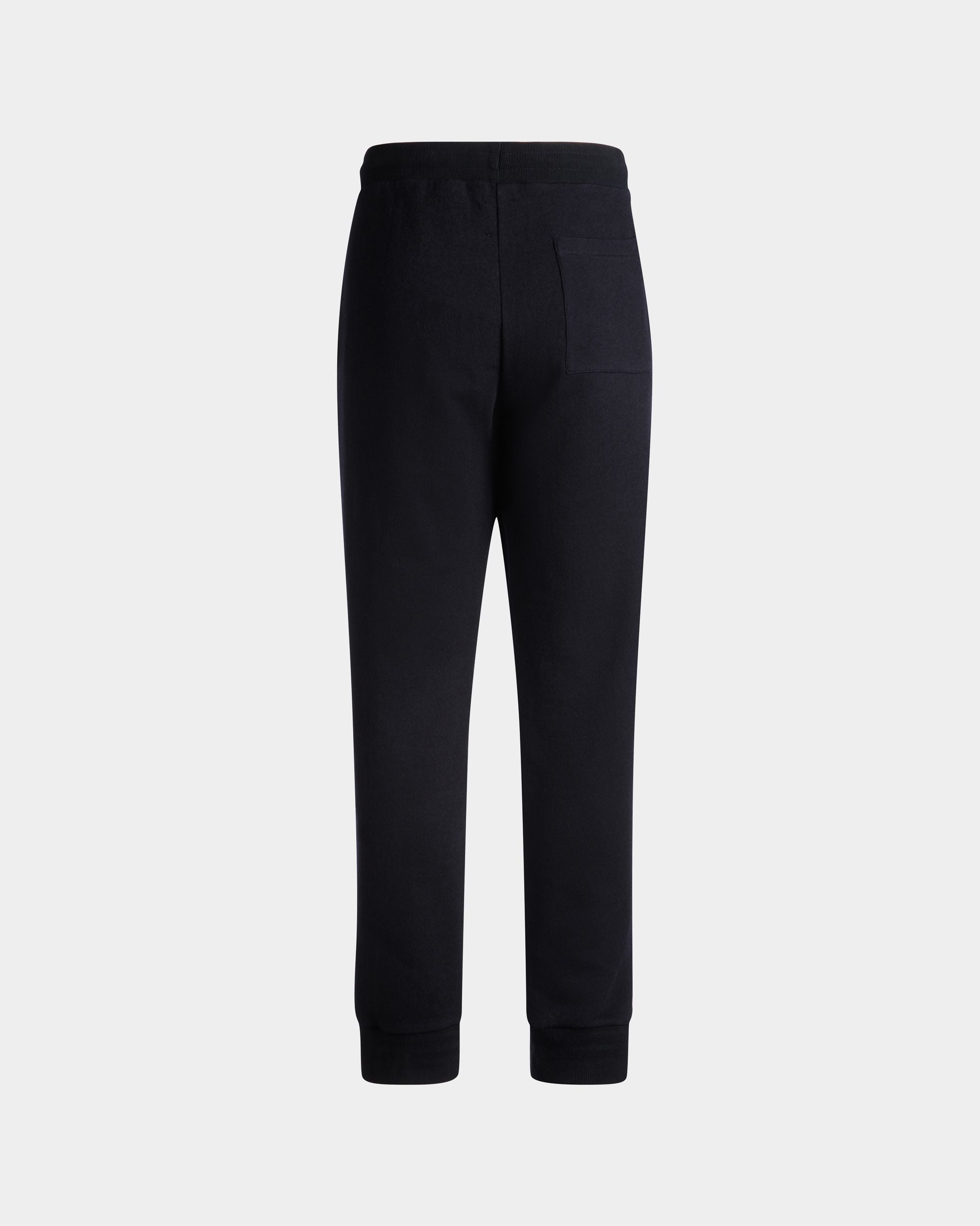 Bally Global - Pantalón De Chándal Adrien Brody Travel Collection De Mezcla De Cachemira Navy Blue - Azul