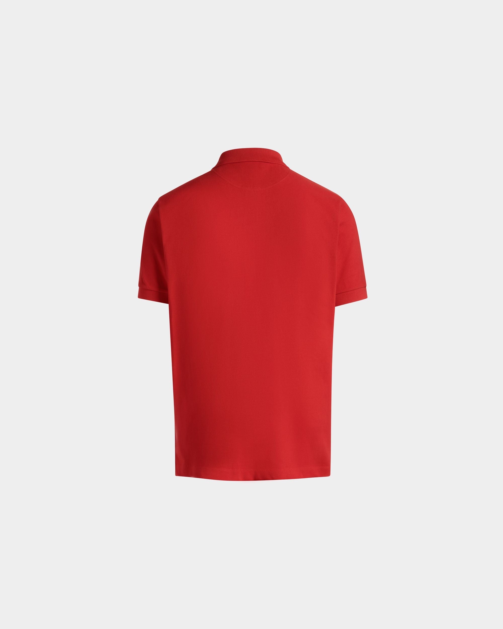 Bally Global - Polo En Coton Rouge - Rouge