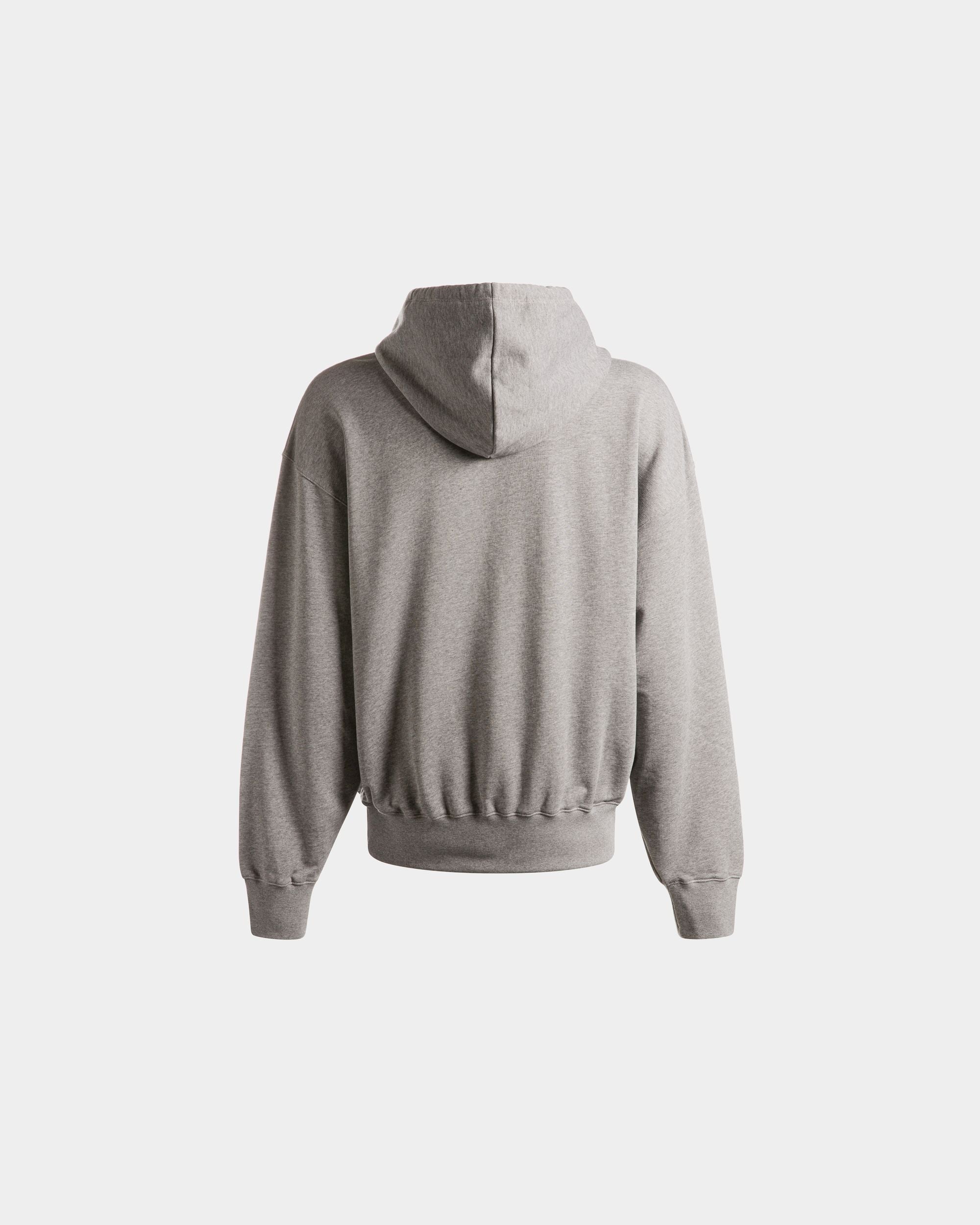 Bally Global - Sweatshirt in Grey Melange Cotton - Gray
