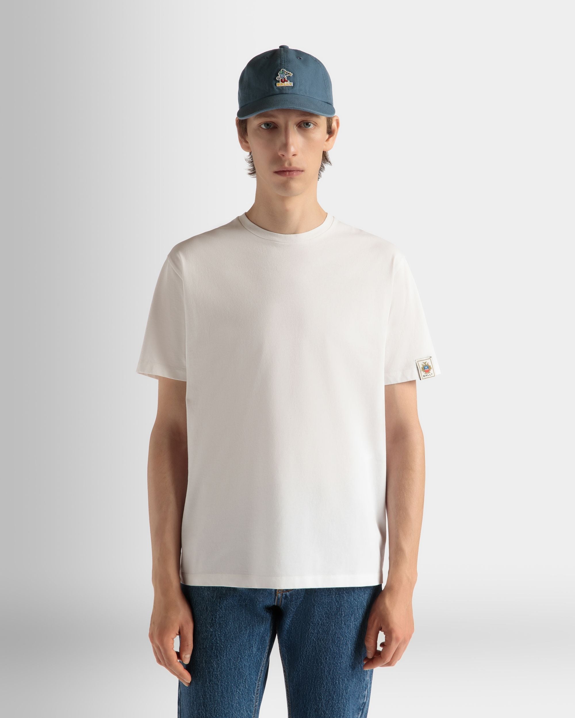 Bally Global - T-Shirt in White Cotton - White