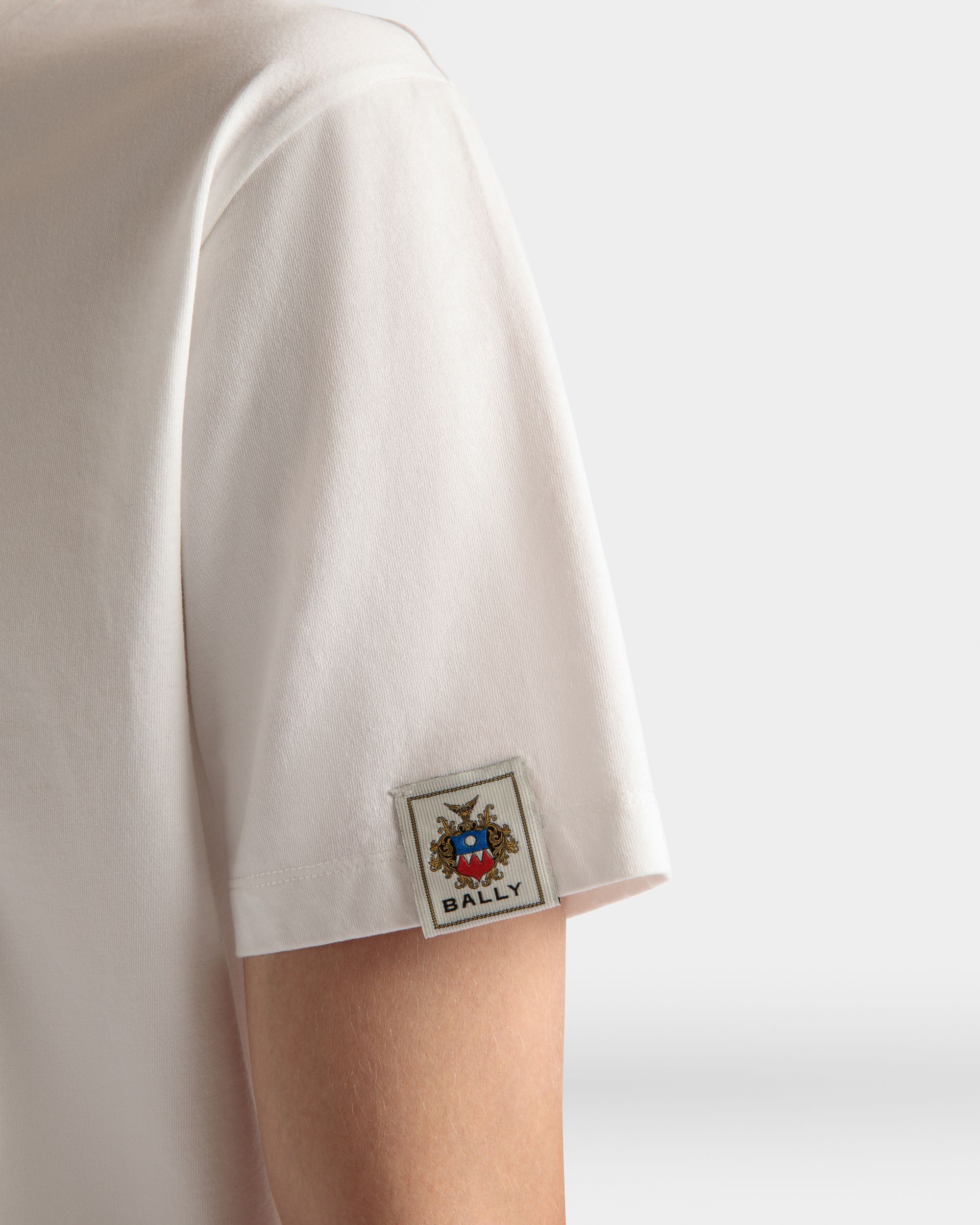 Bally Global - T-Shirt in White Cotton - White