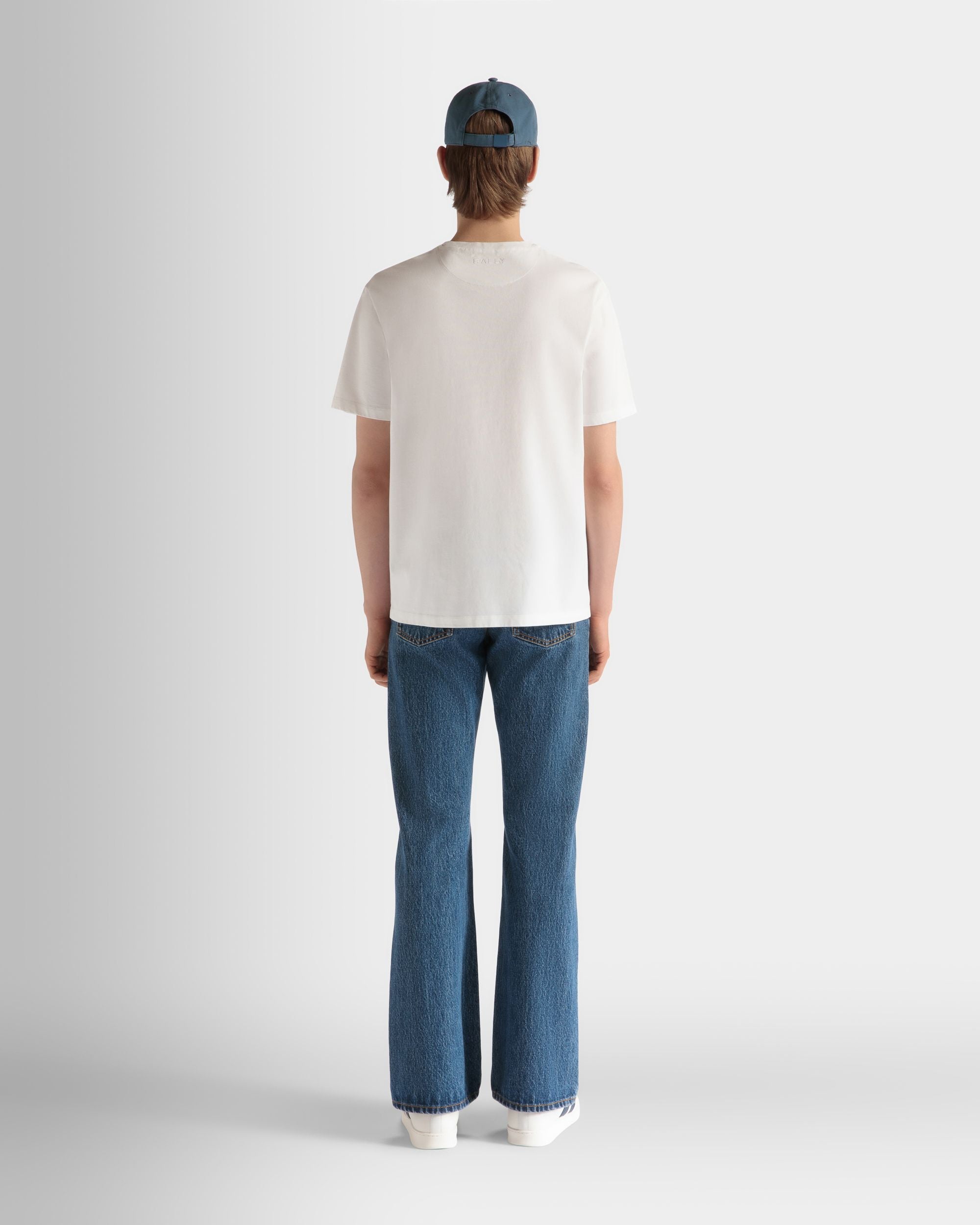Bally Global - T-Shirt in White Cotton - White