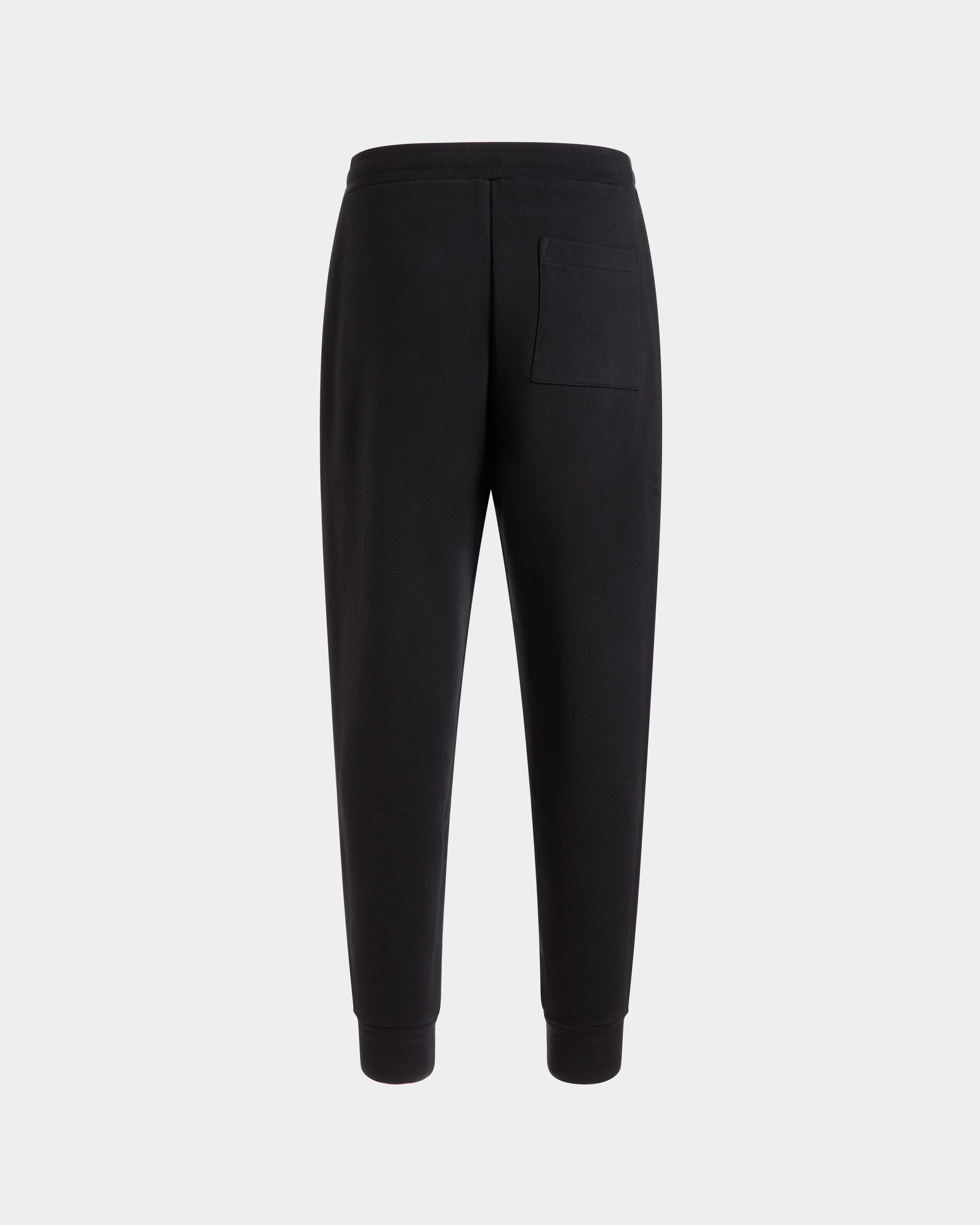 Bally Global - Pantalon De Survêtement Avec Logo Bally Crest En Coton Noir - Noir