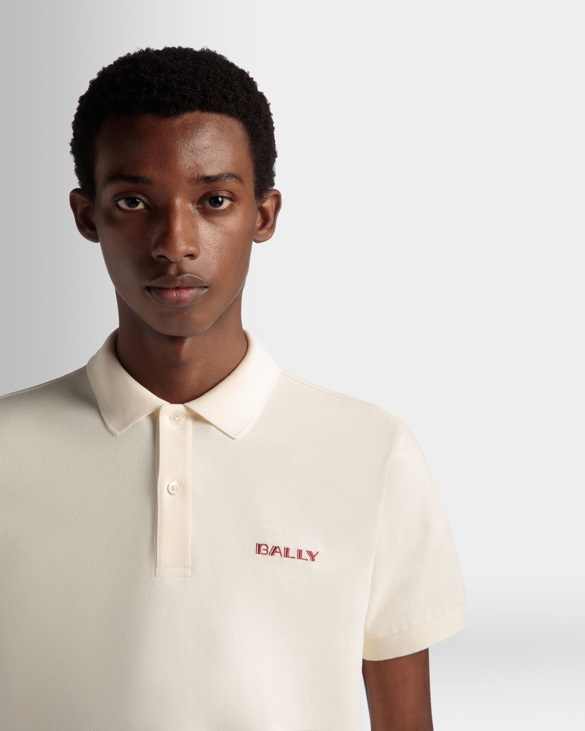 Bally Global - Polo Summer Capsule De Algodón Blanco - Blanco
