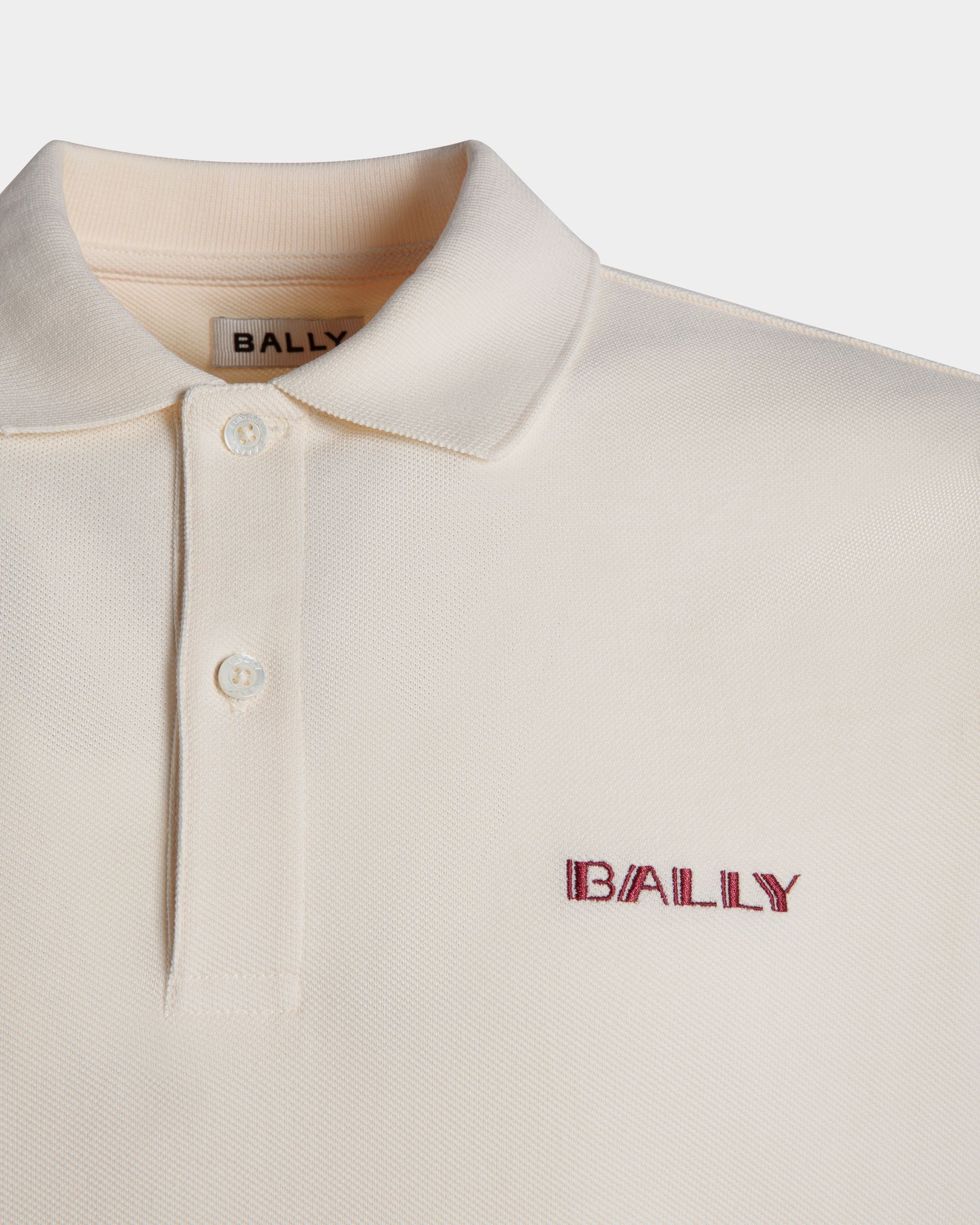 Bally Global - Polo Summer Capsule De Algodón Blanco - Blanco