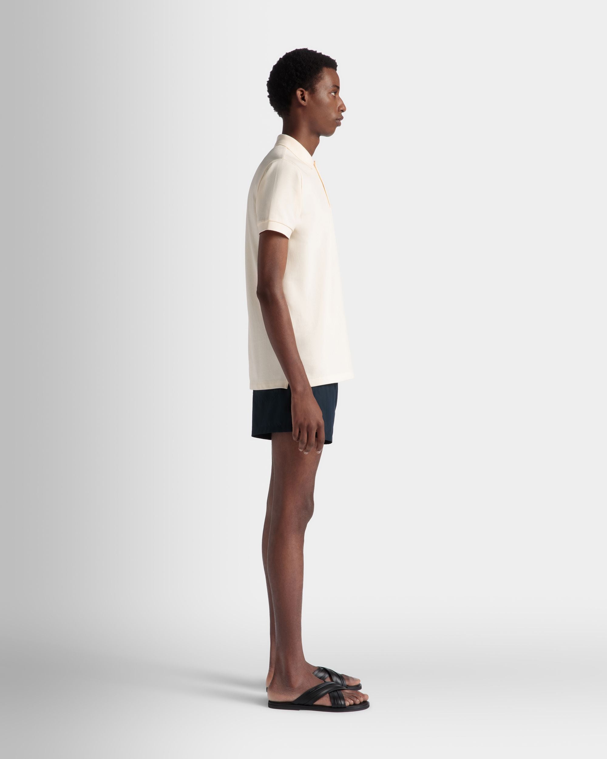 Bally Global - Polo Summer Capsule De Algodón Blanco - Blanco