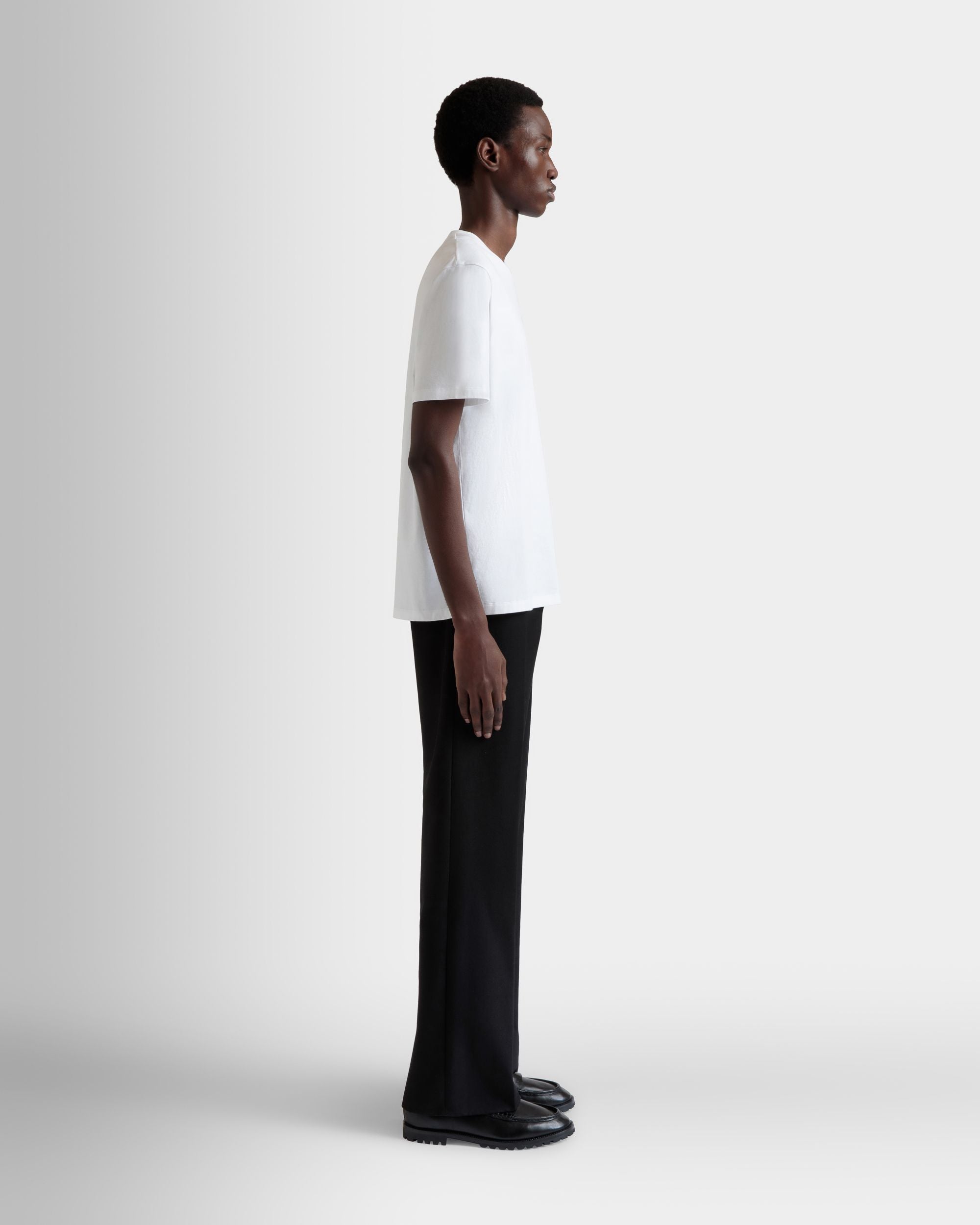 Bally Global - T-Shirt in White Cotton - White