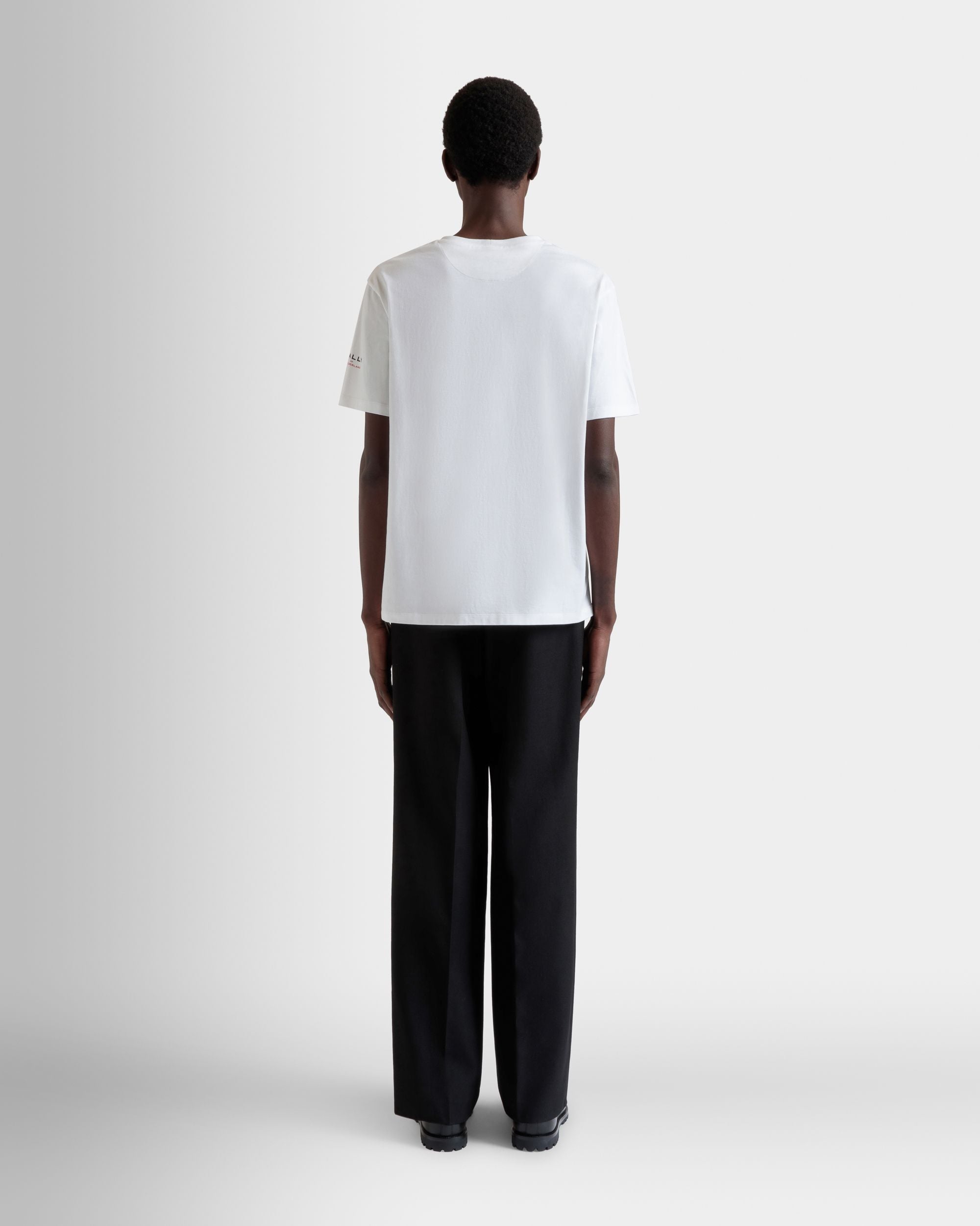Bally Global - T-Shirt in White Cotton - White