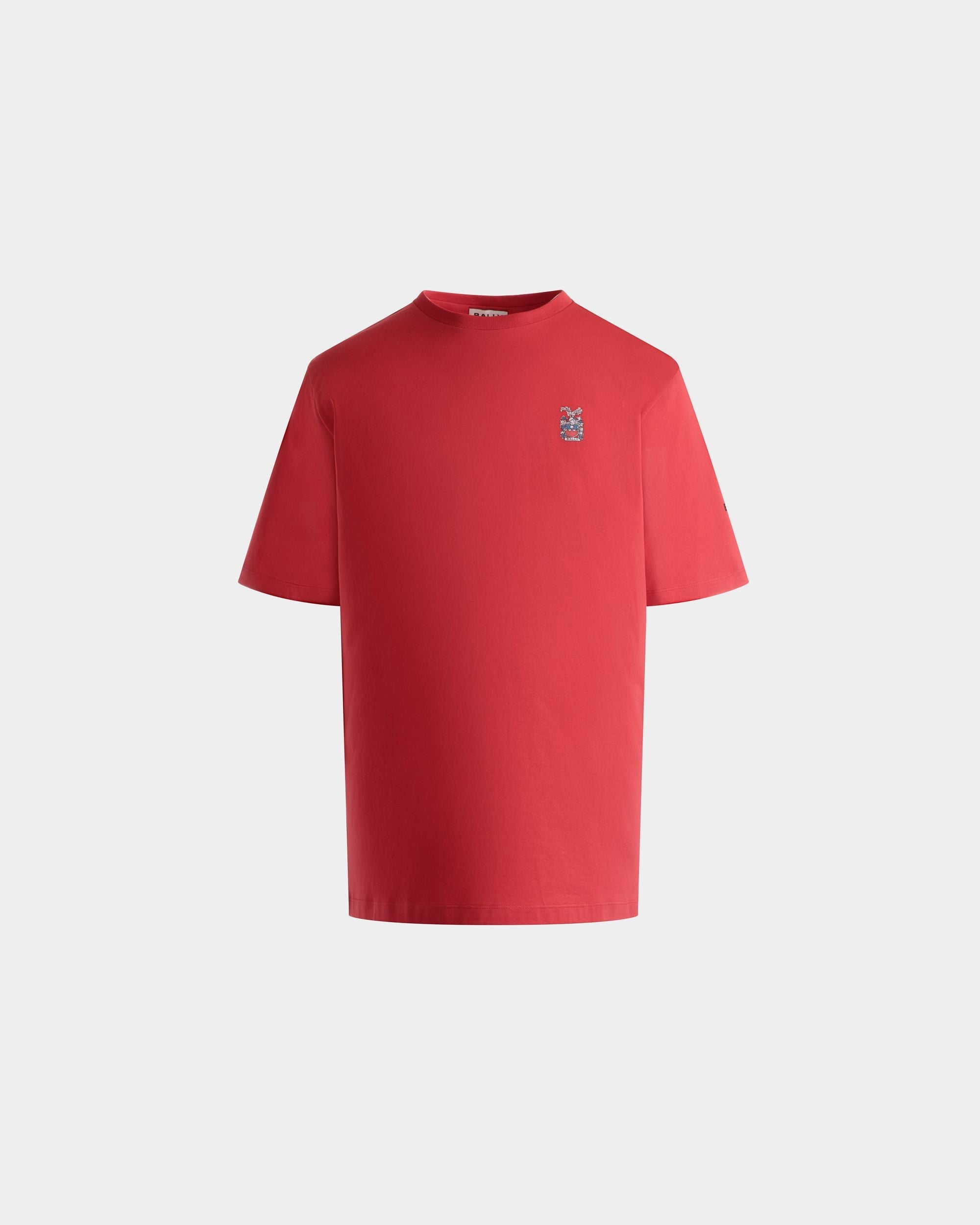 Bally Global - T-Shirt in Red Cotton - Red