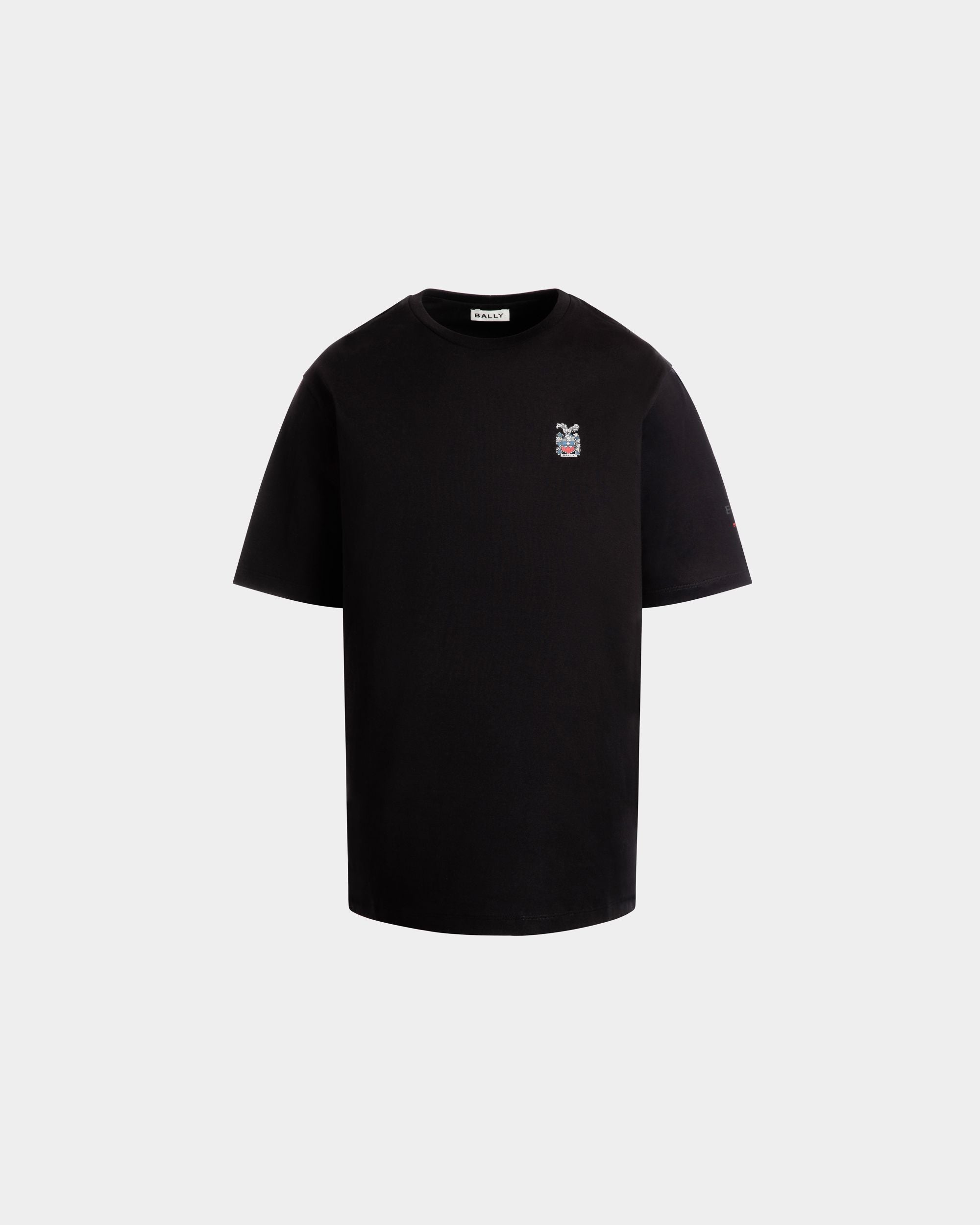 Bally Global - T-Shirt in Black Cotton - Black
