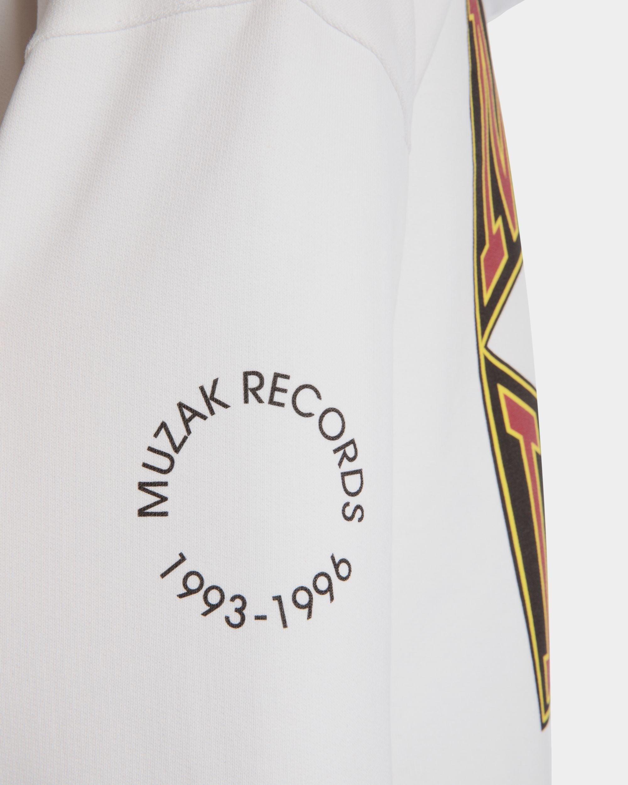 Bally Global - Sweat-Shirt À Capuche DJ Leo Mas X Bally En Coton Blanc Avec Imprimé Muzak - Blanc