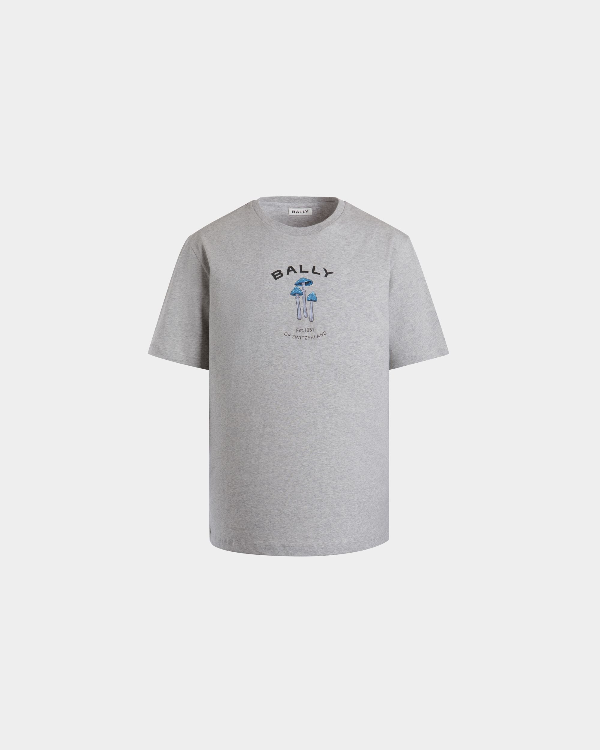 Bally Global - Cutsew T-Shirt In Grey Cotton - Grey