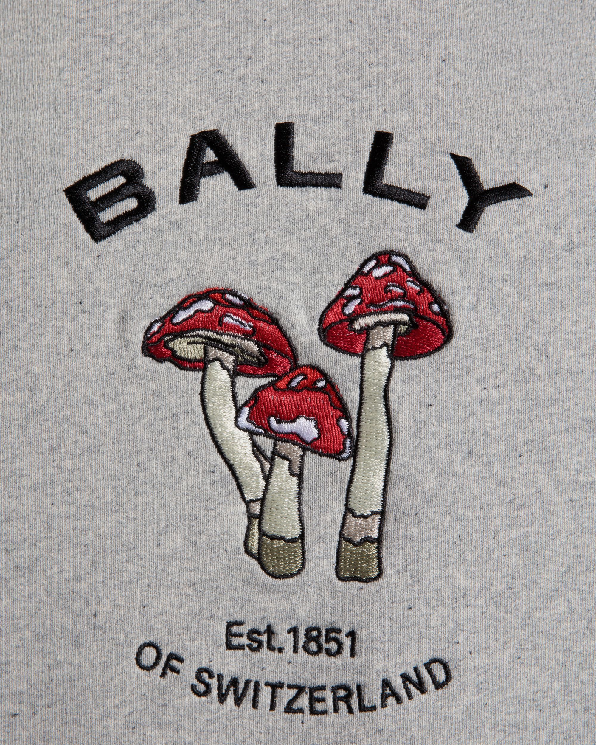 Bally Global - Sudadera Con Capucha De Algodón Gris Jaspeado Con Enchanting Mushrooms - Gris