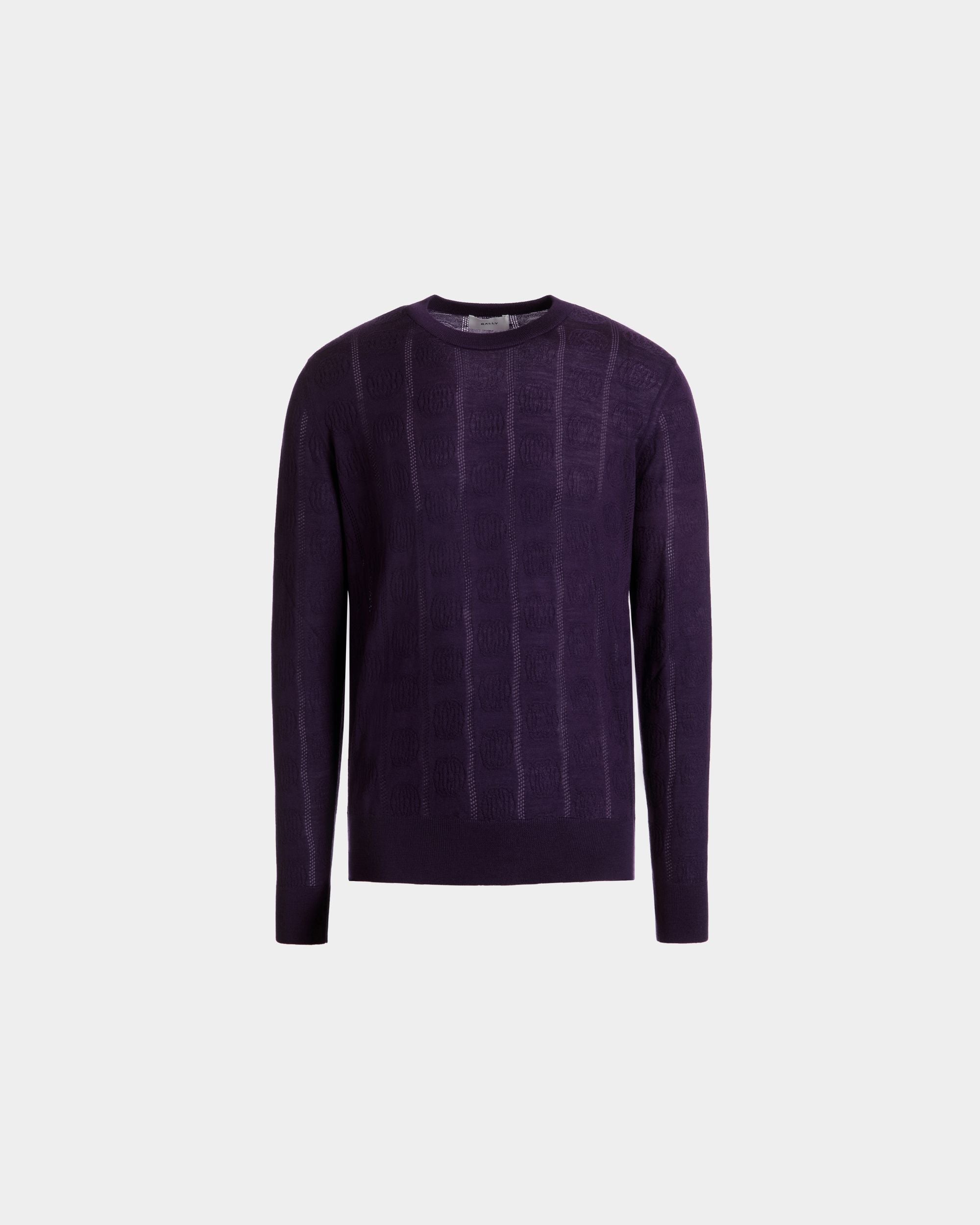 Bally Global - Pullover in Orchid Wool - Violet
