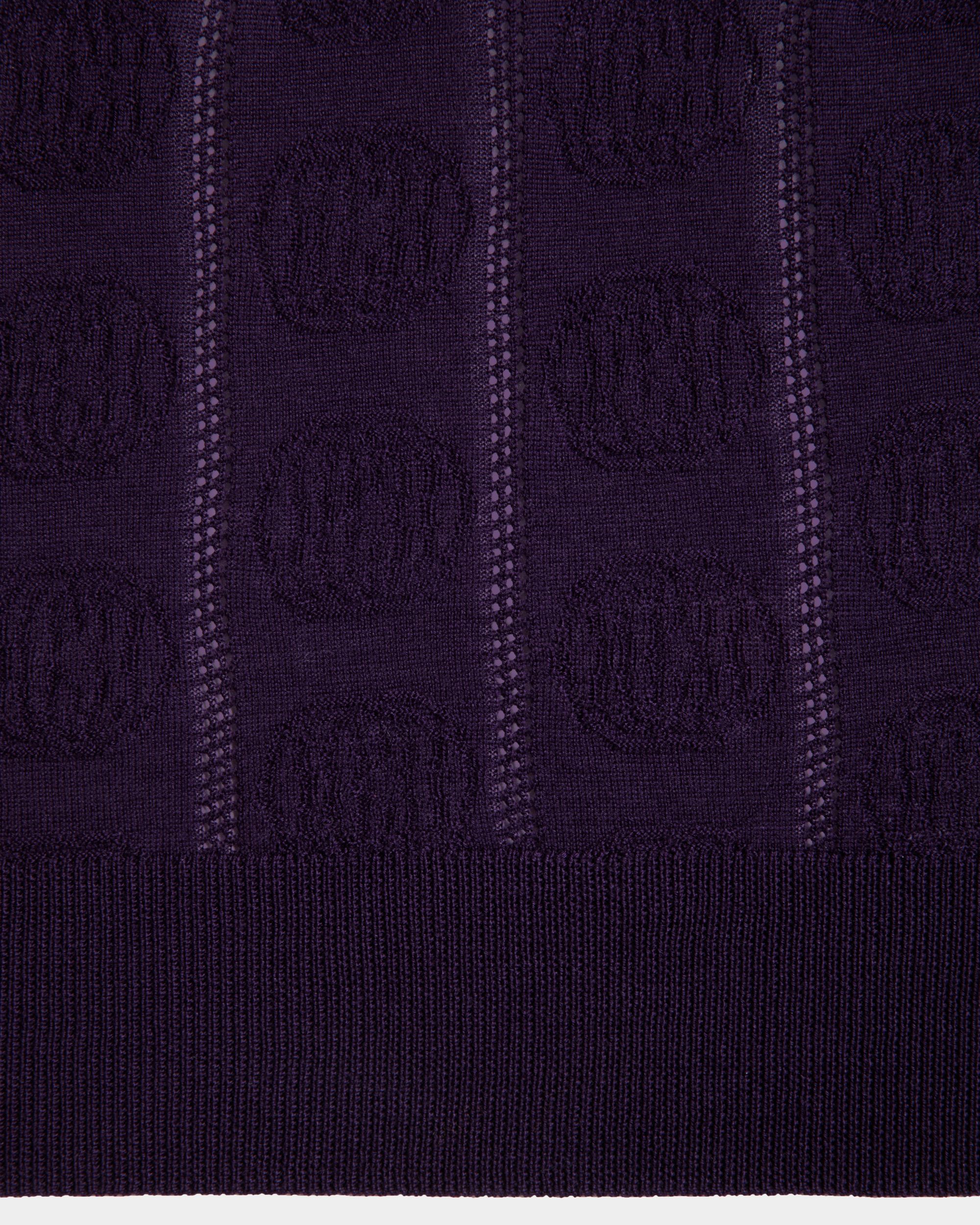 Bally Global - Pullover in Orchid Wool - Violet