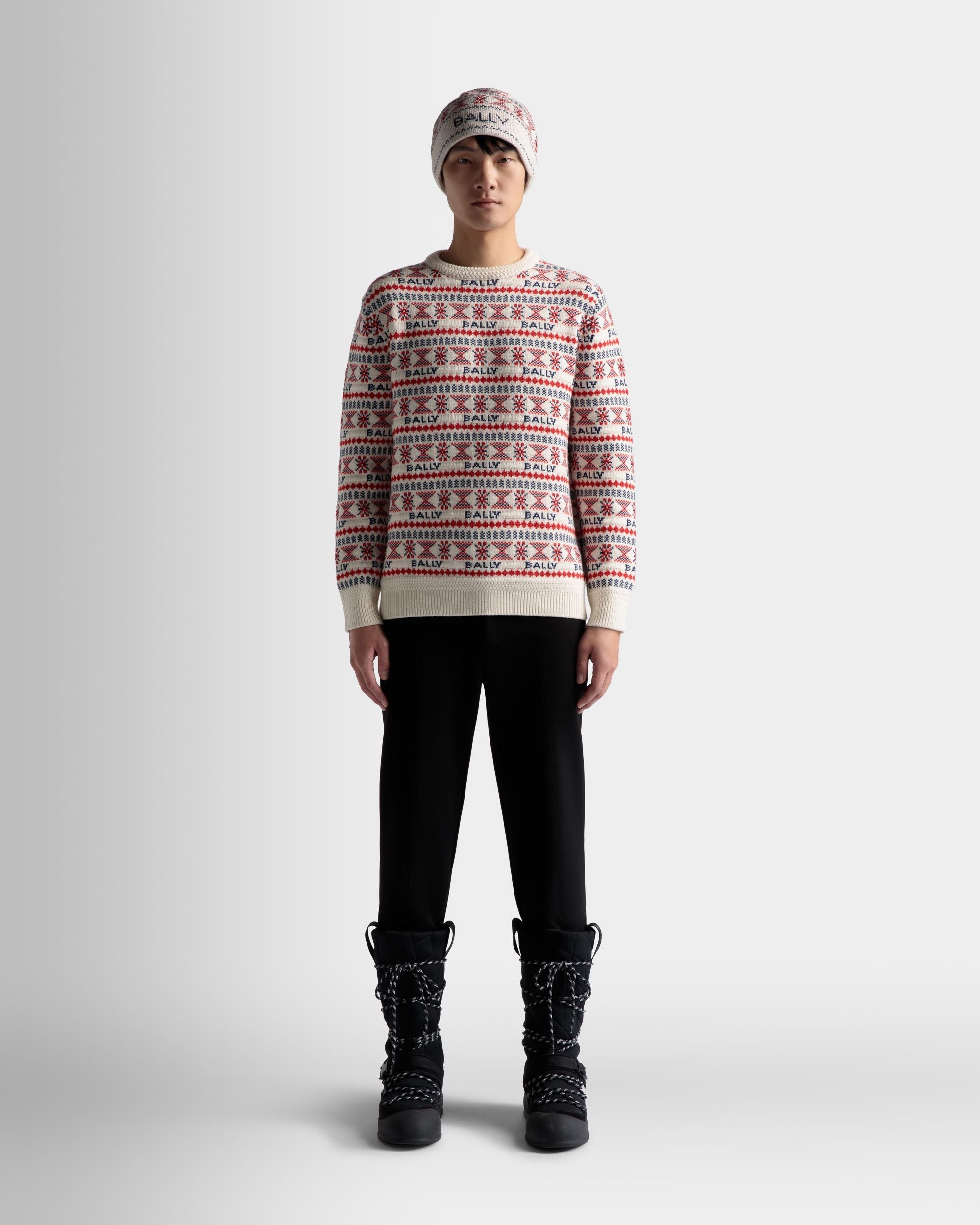 Bally Global - Sweater In Multicolor Wool - Multicolor