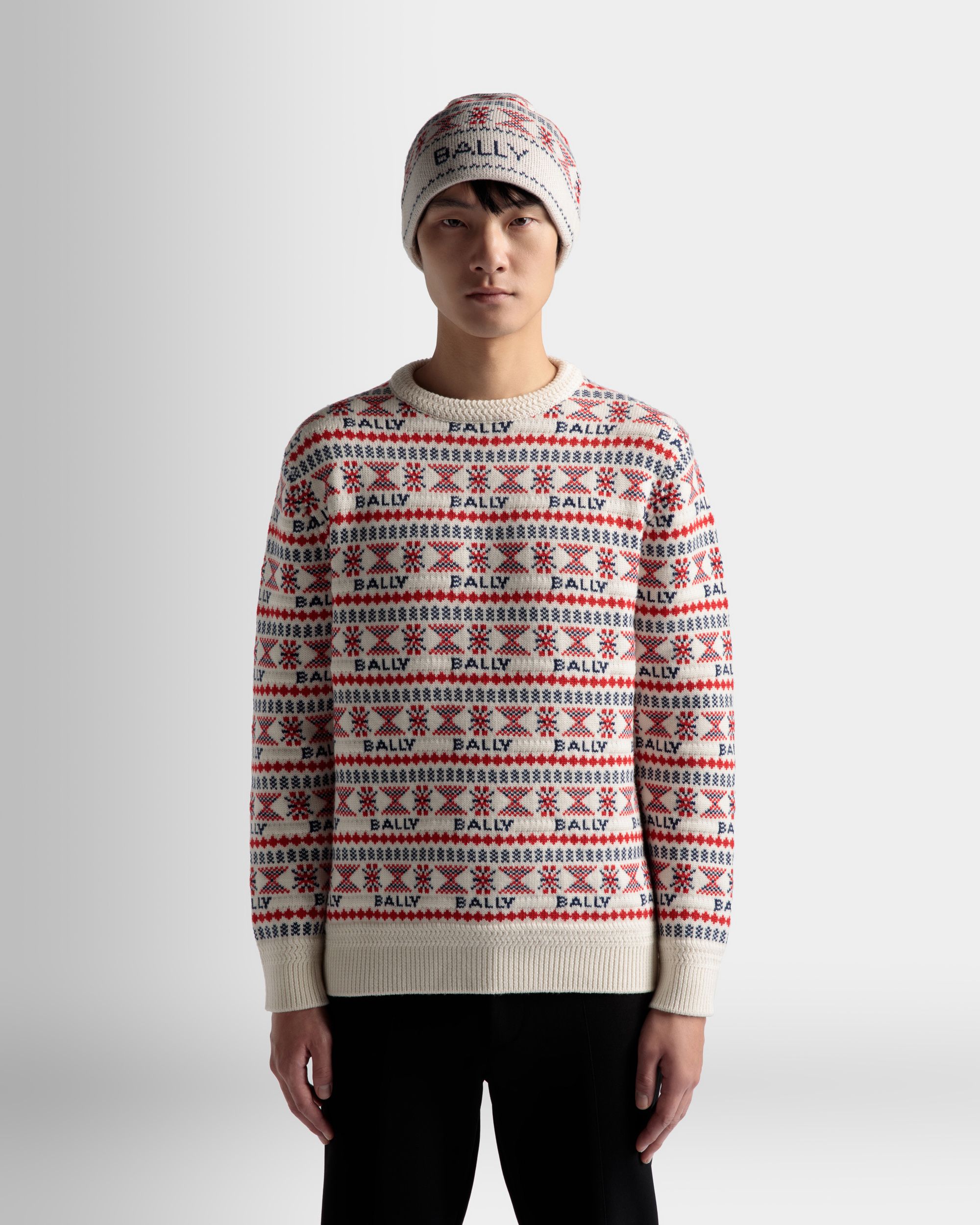 Bally Global - Sweater In Multicolor Wool - Multicolor