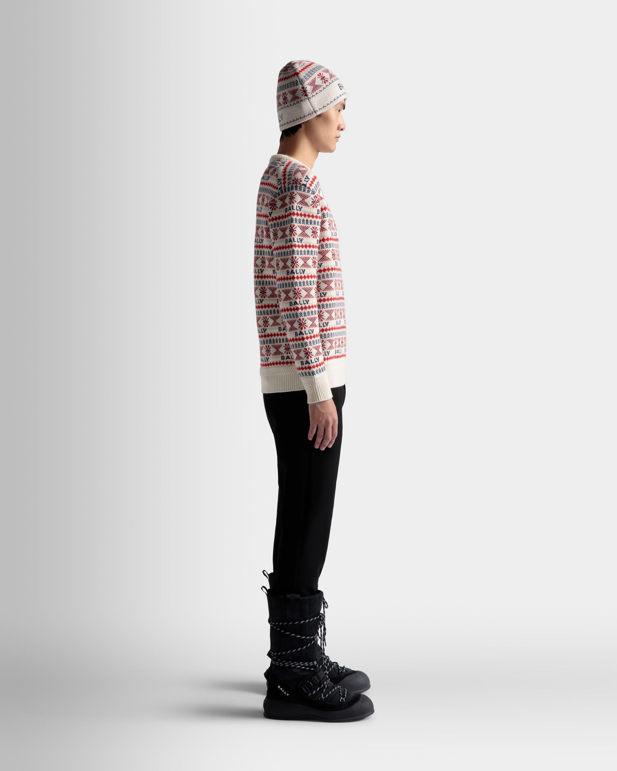 Bally Global - Sweater In Multicolor Wool - Multicolor