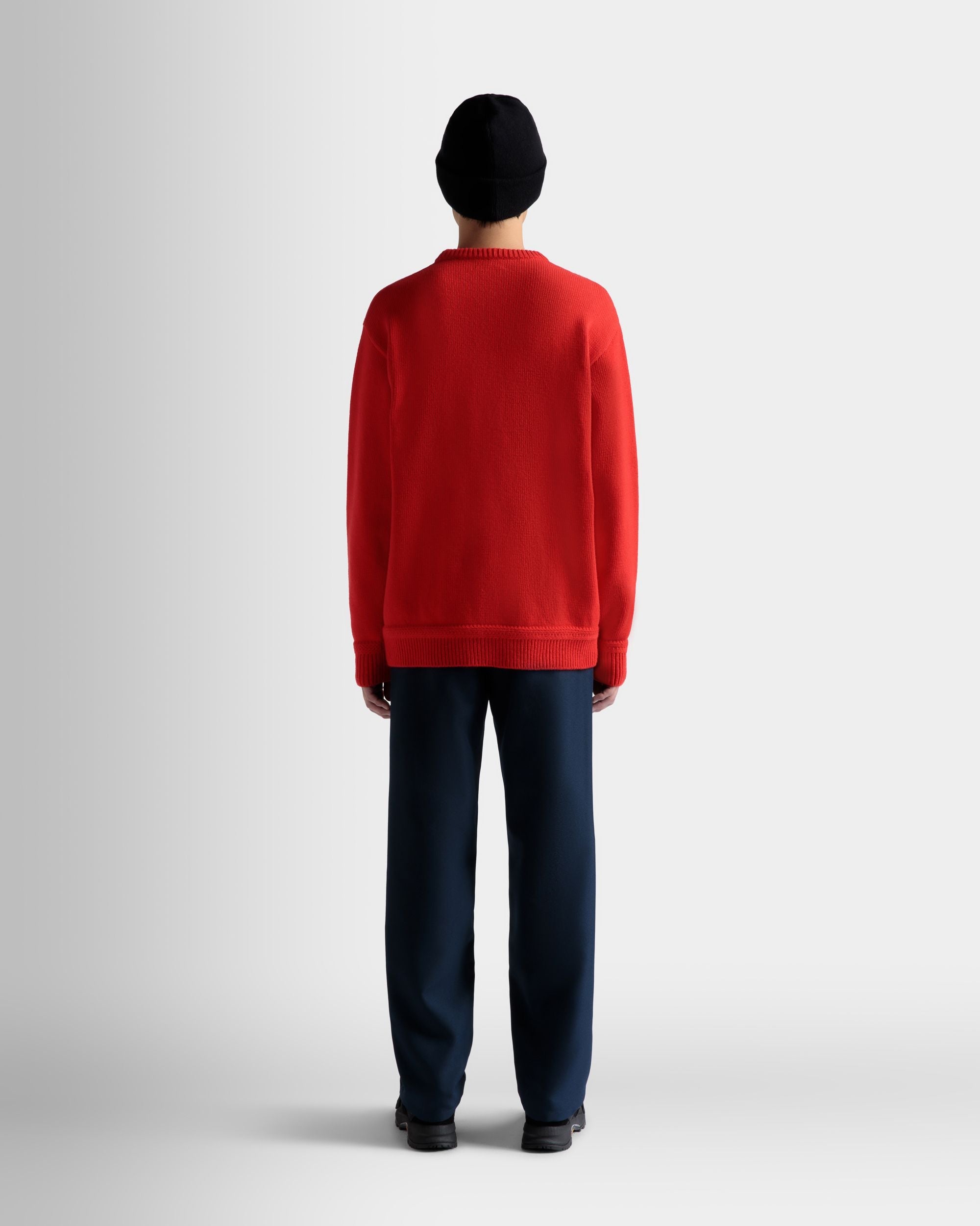 Bally Global - Sweater In Red Wool - Red