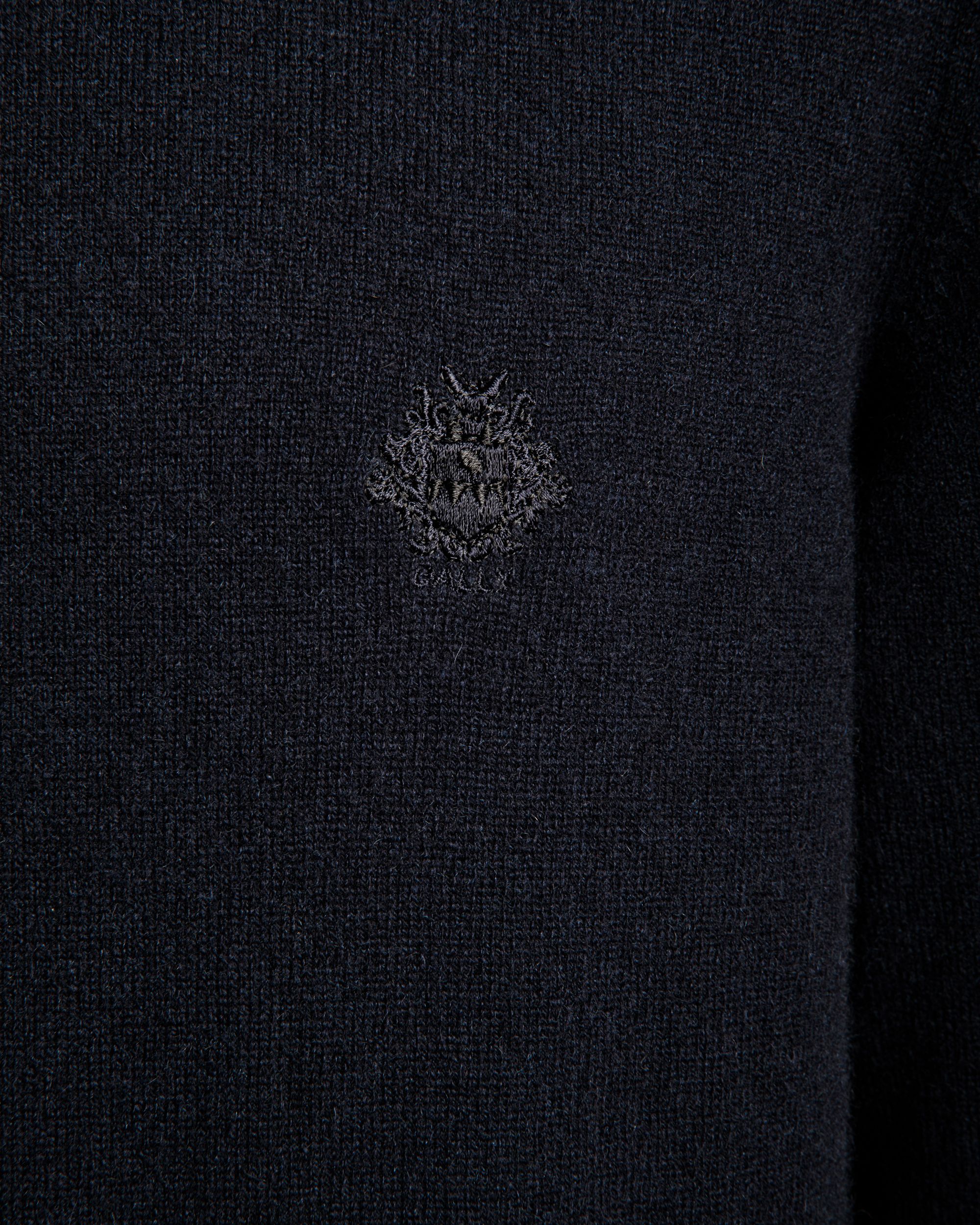 Bally Global - Adrien Brody Travel Collection Crewneck Sweater In Navy Blue Cashmere - Blue