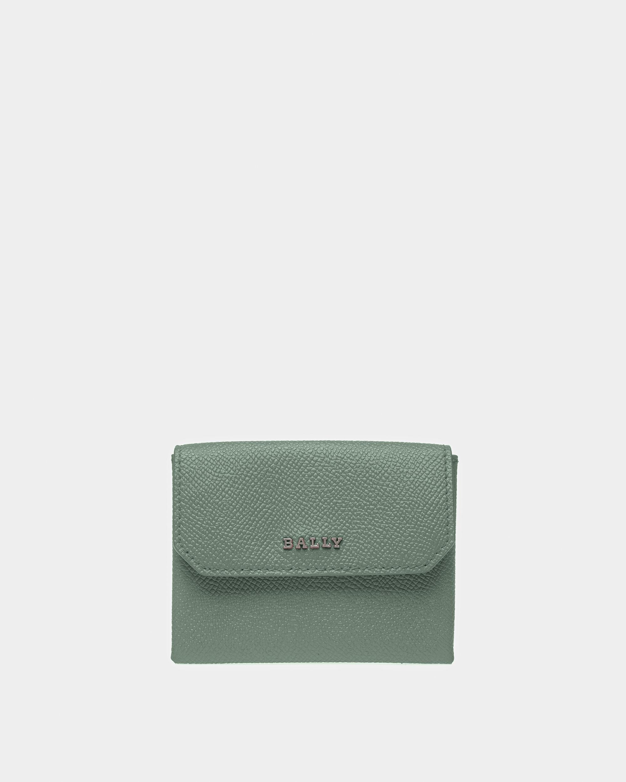 Bally Global - Bylal Tarjetero Ejecutivo De Piel En Negro Y Salvia - Multicolor