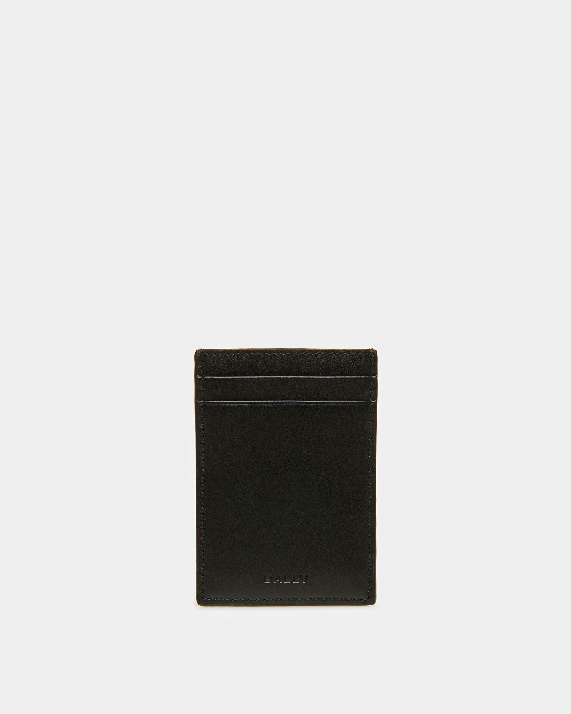 Bally Global - Tarjetero Ejecutivo De Piel Talabartería - Negro