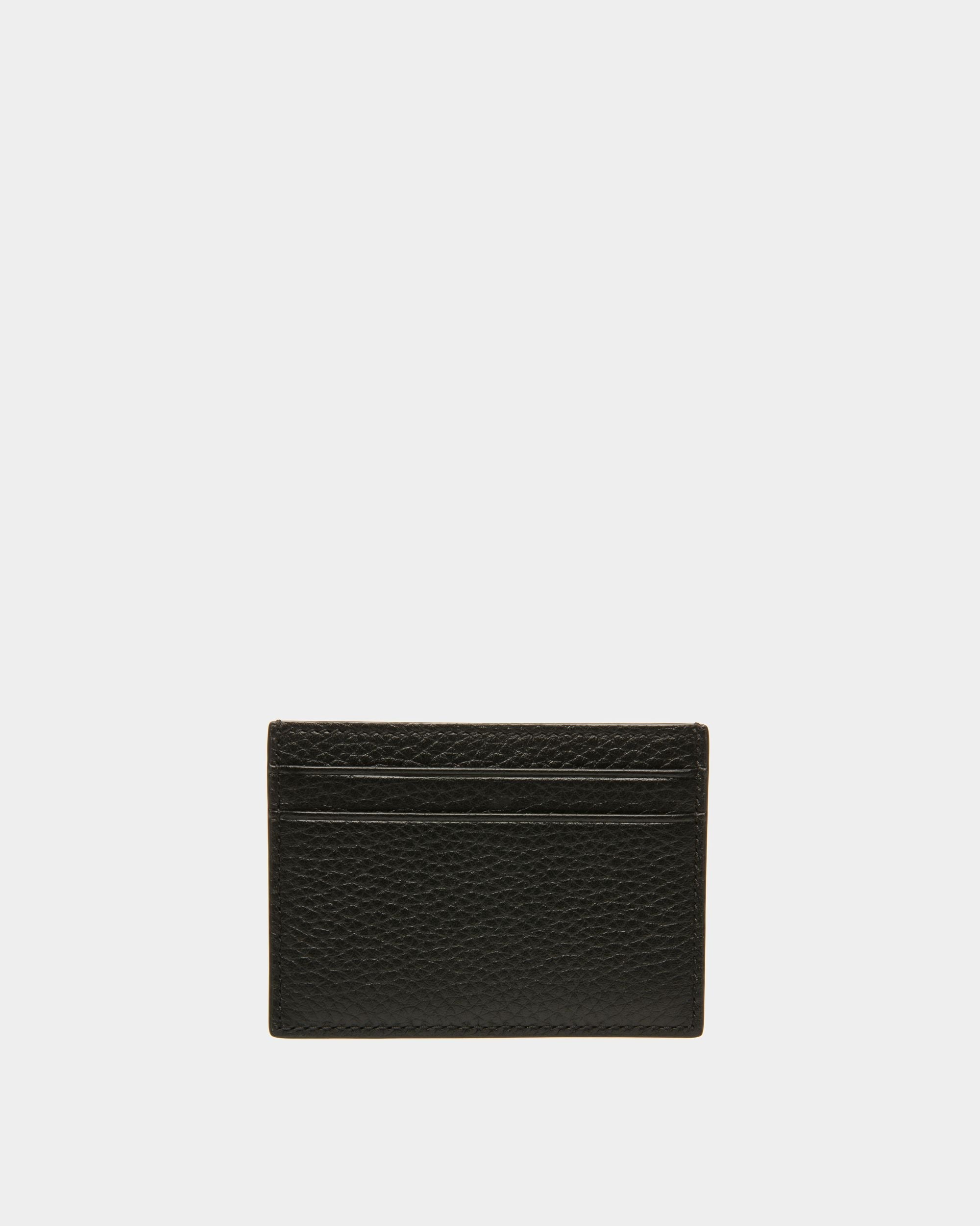 Bally Global - Ribbon Card Holder In Black Leather - Black