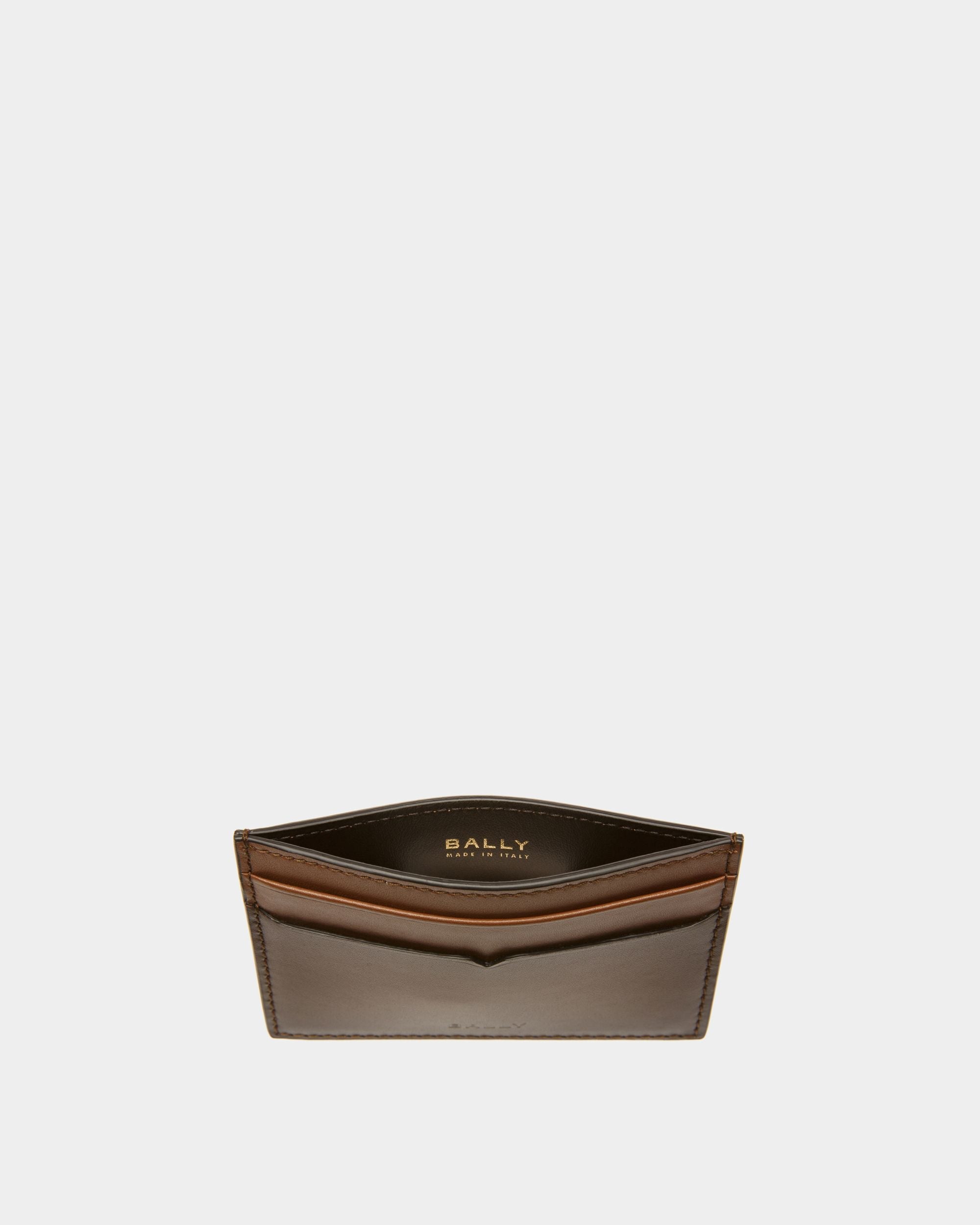 Bally Global - Speciale Card Holder In Brown Leather - Brown