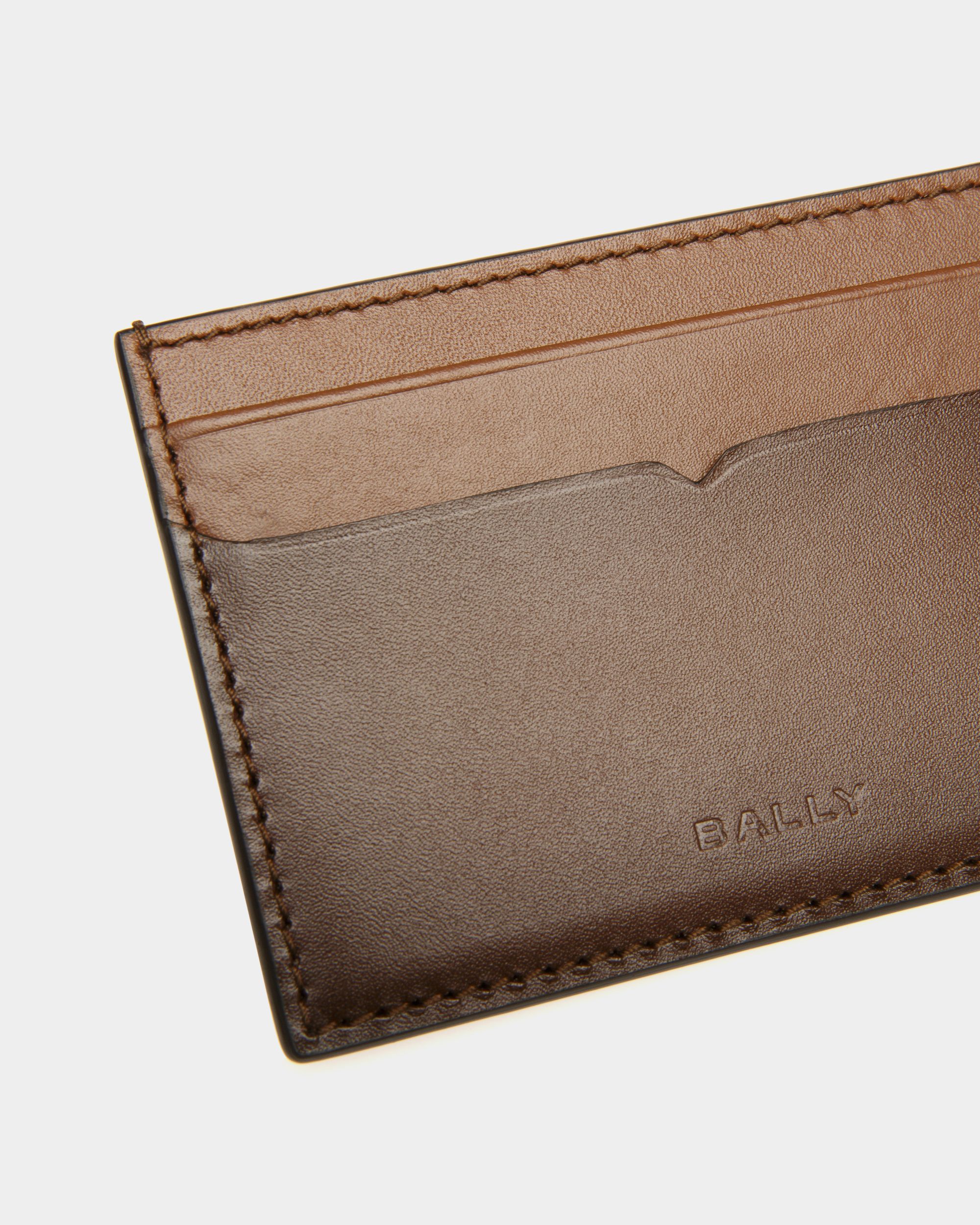 Bally Global - Speciale Card Holder In Brown Leather - Brown