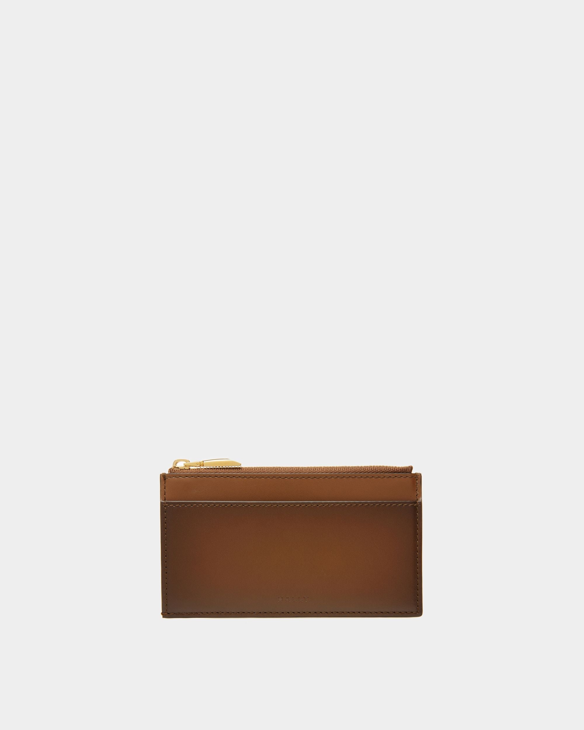 Bally Global - Tarjetero Speciale De Piel Marrón - Marrón