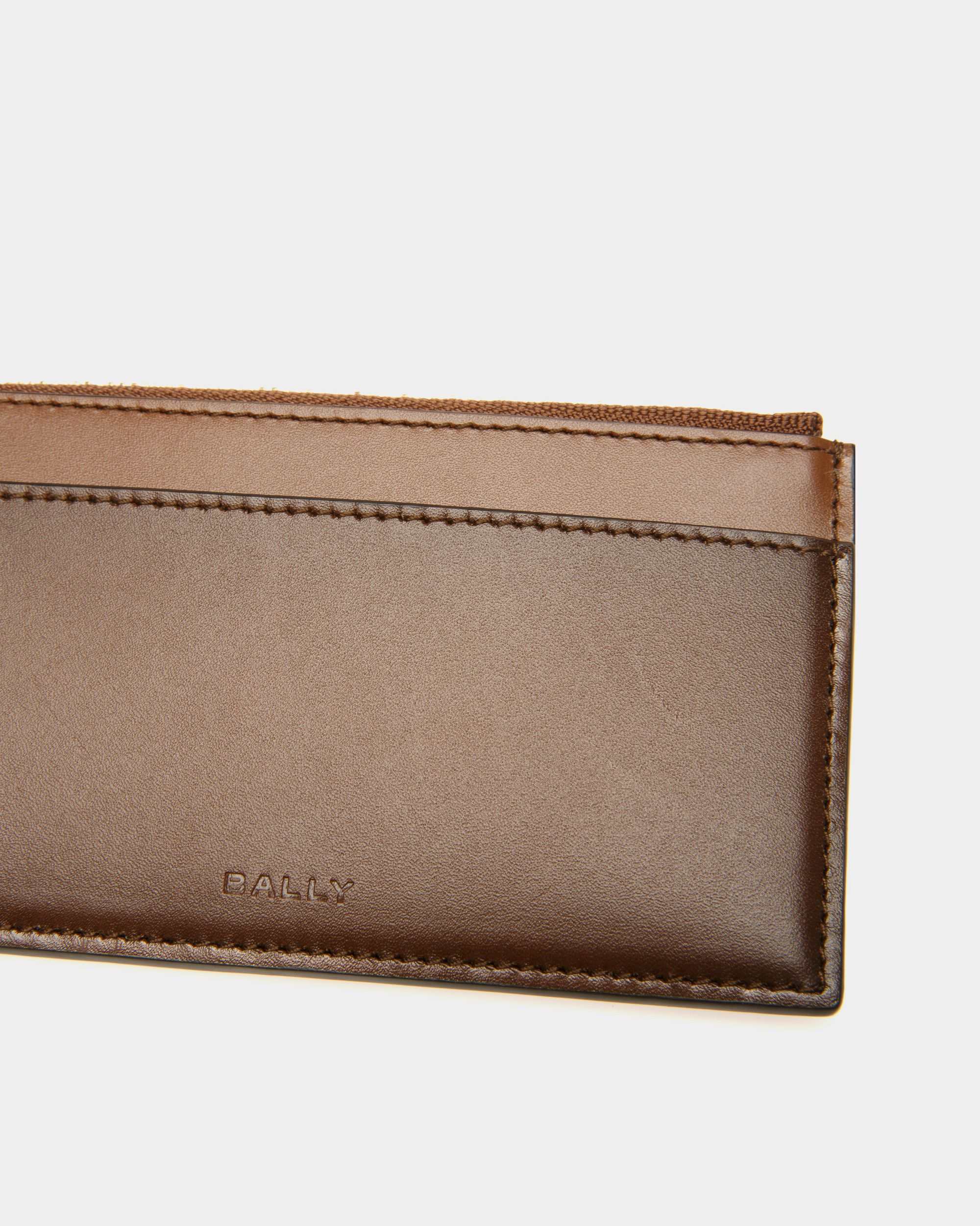 Bally Global - Tarjetero Speciale De Piel Marrón - Marrón