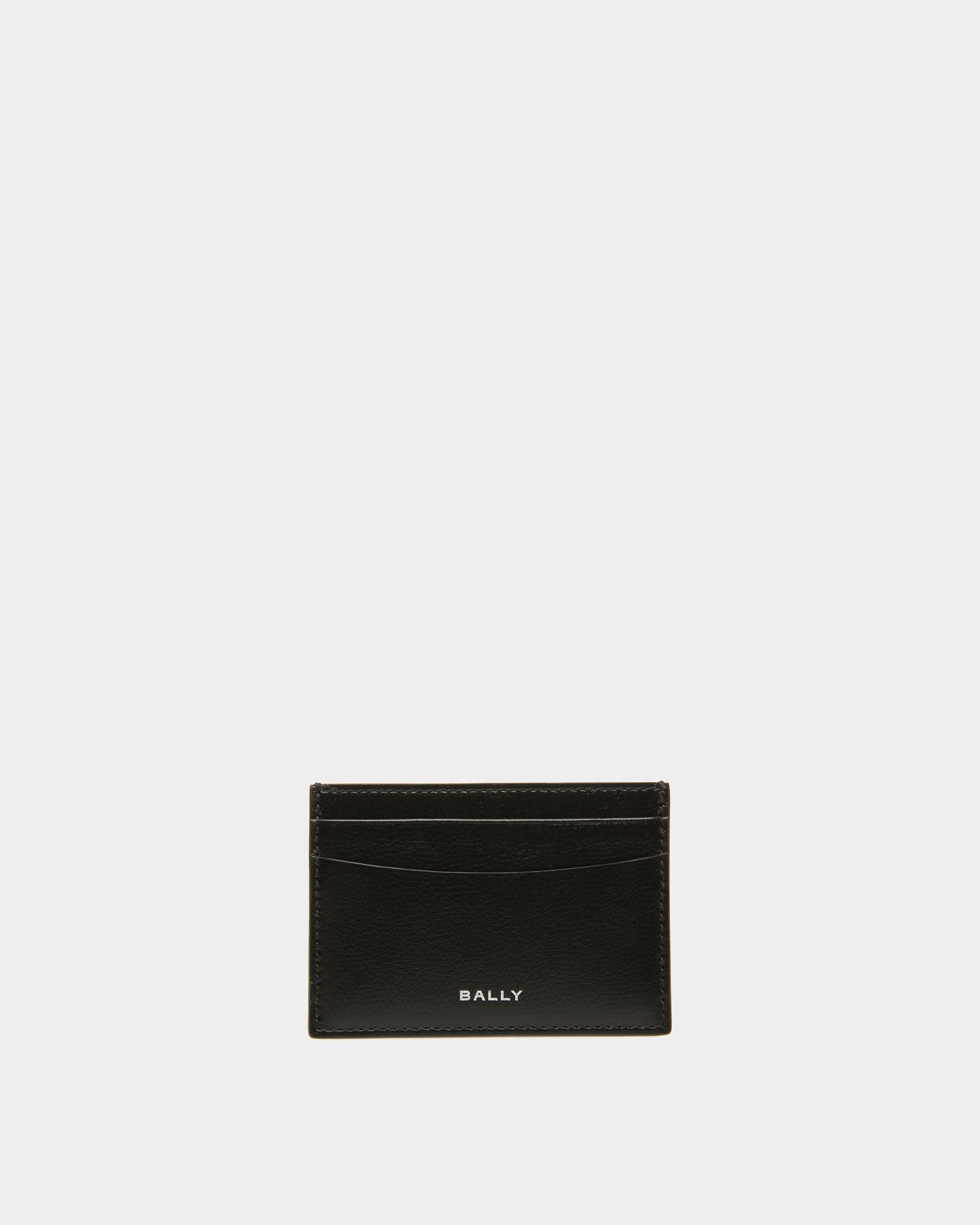 Bally Global - Banque Business Card Holder In Black Leather - Black