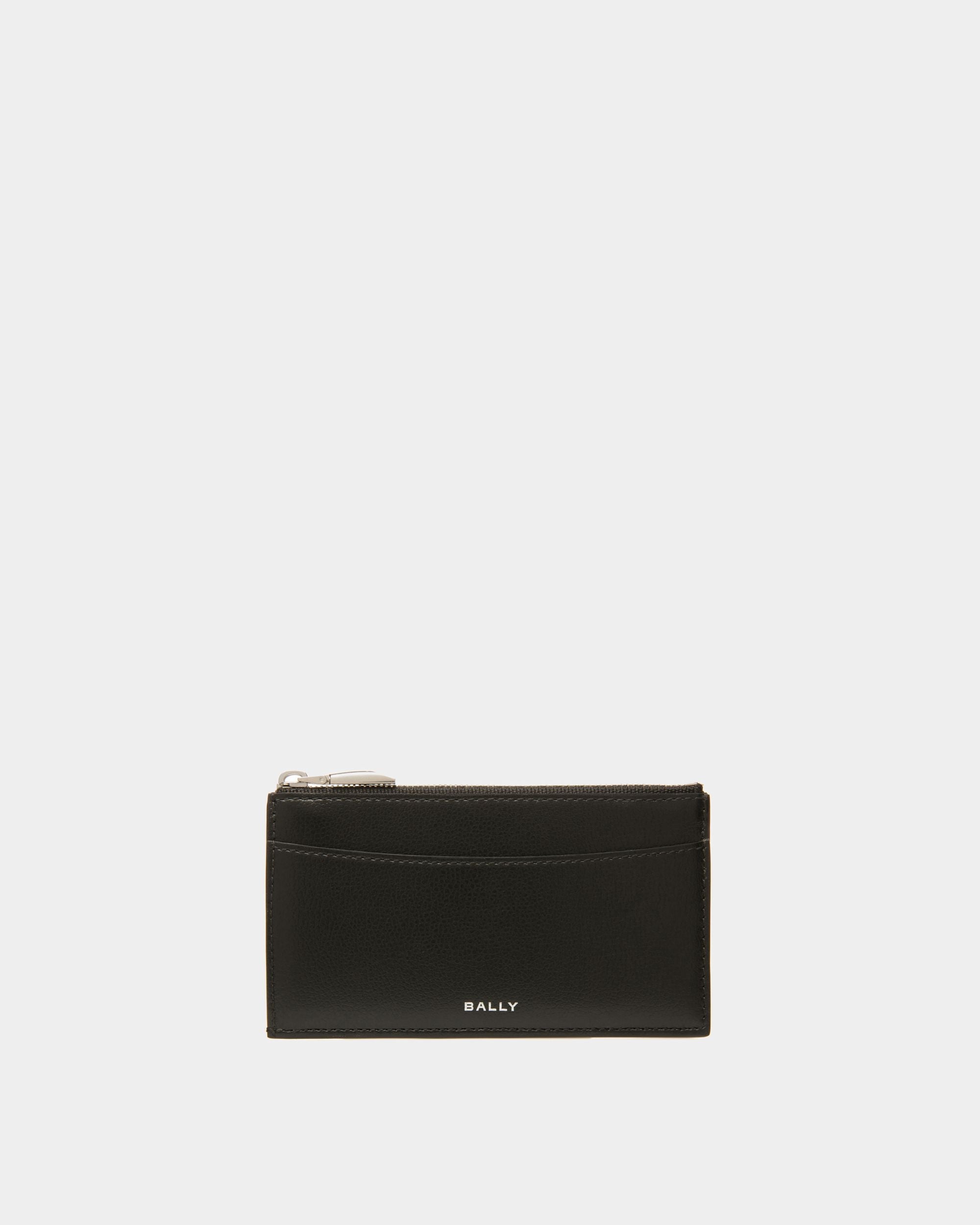Bally Global - Tarjetero Ejecutivo Banque De Piel En Negro - Negro