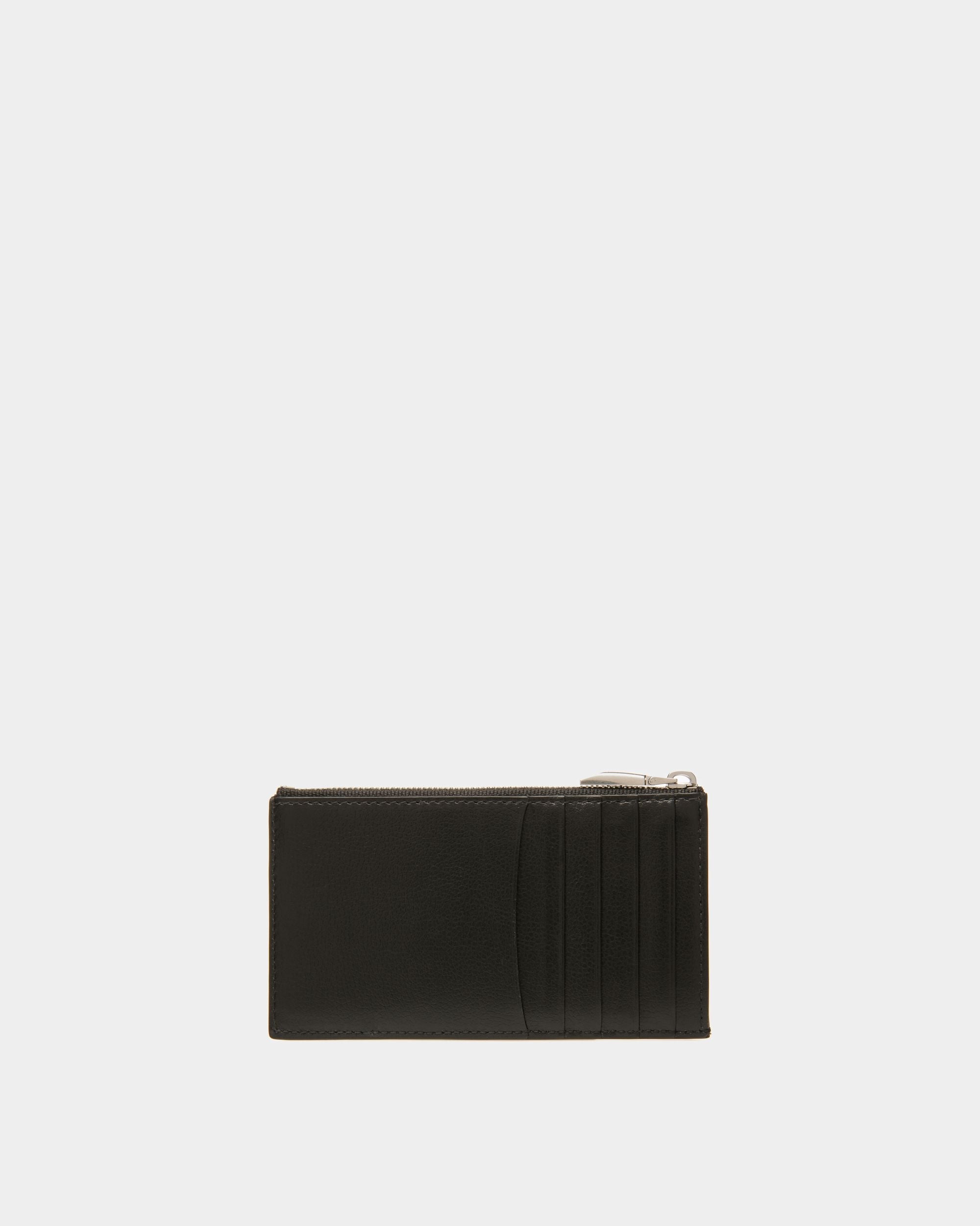 Bally Global - Tarjetero Ejecutivo Banque De Piel En Negro - Negro