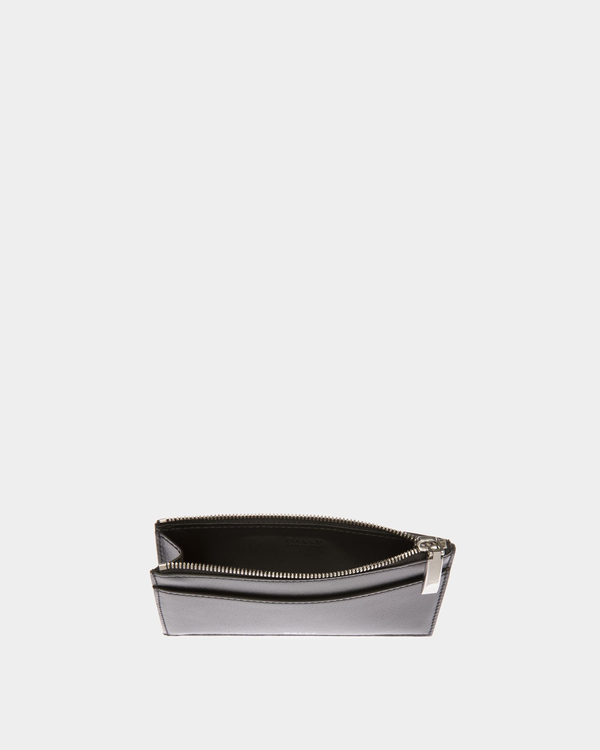 Bally Global - Tarjetero Ejecutivo Banque De Piel En Negro - Negro