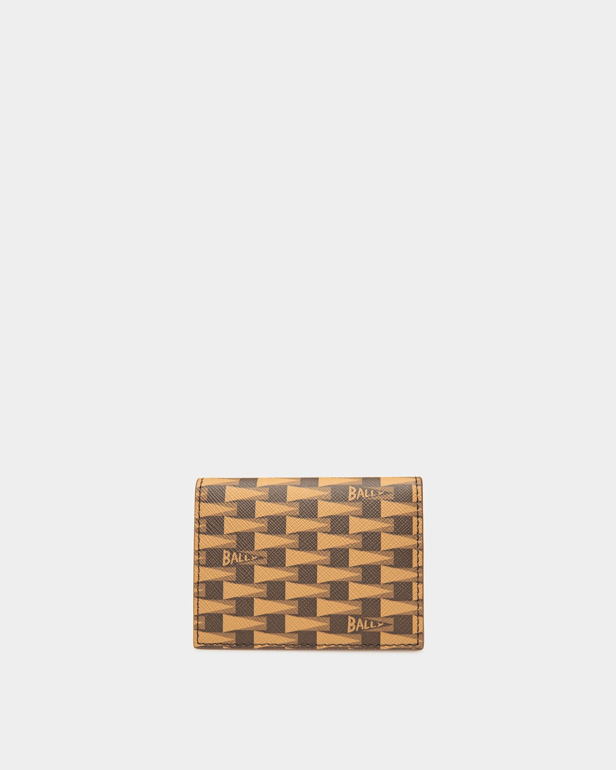 Bally Global - Pennant Card Holder In Desert TPU - Marrón