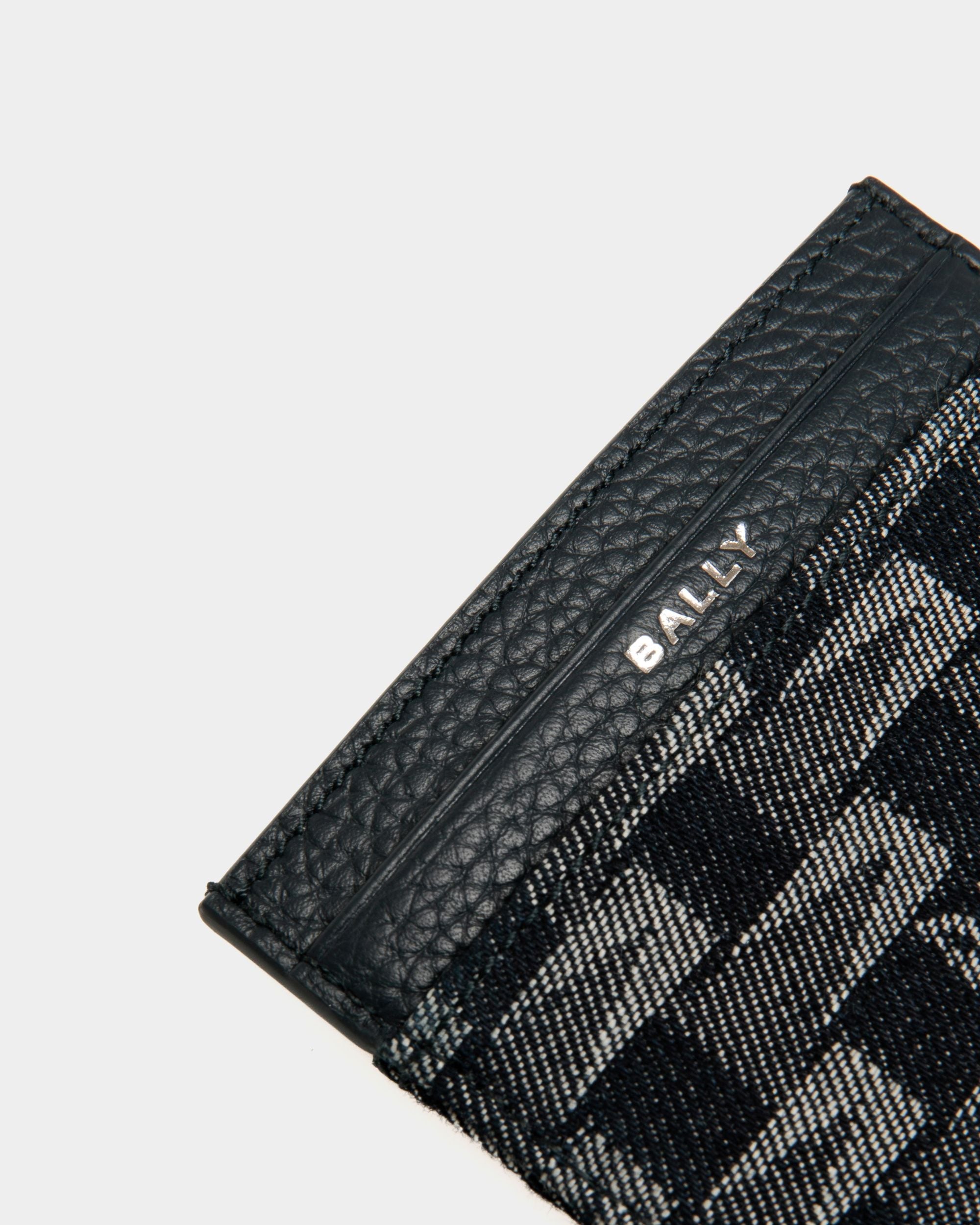 Bally Global - Pennant Credit Card Case in Denim - Blue